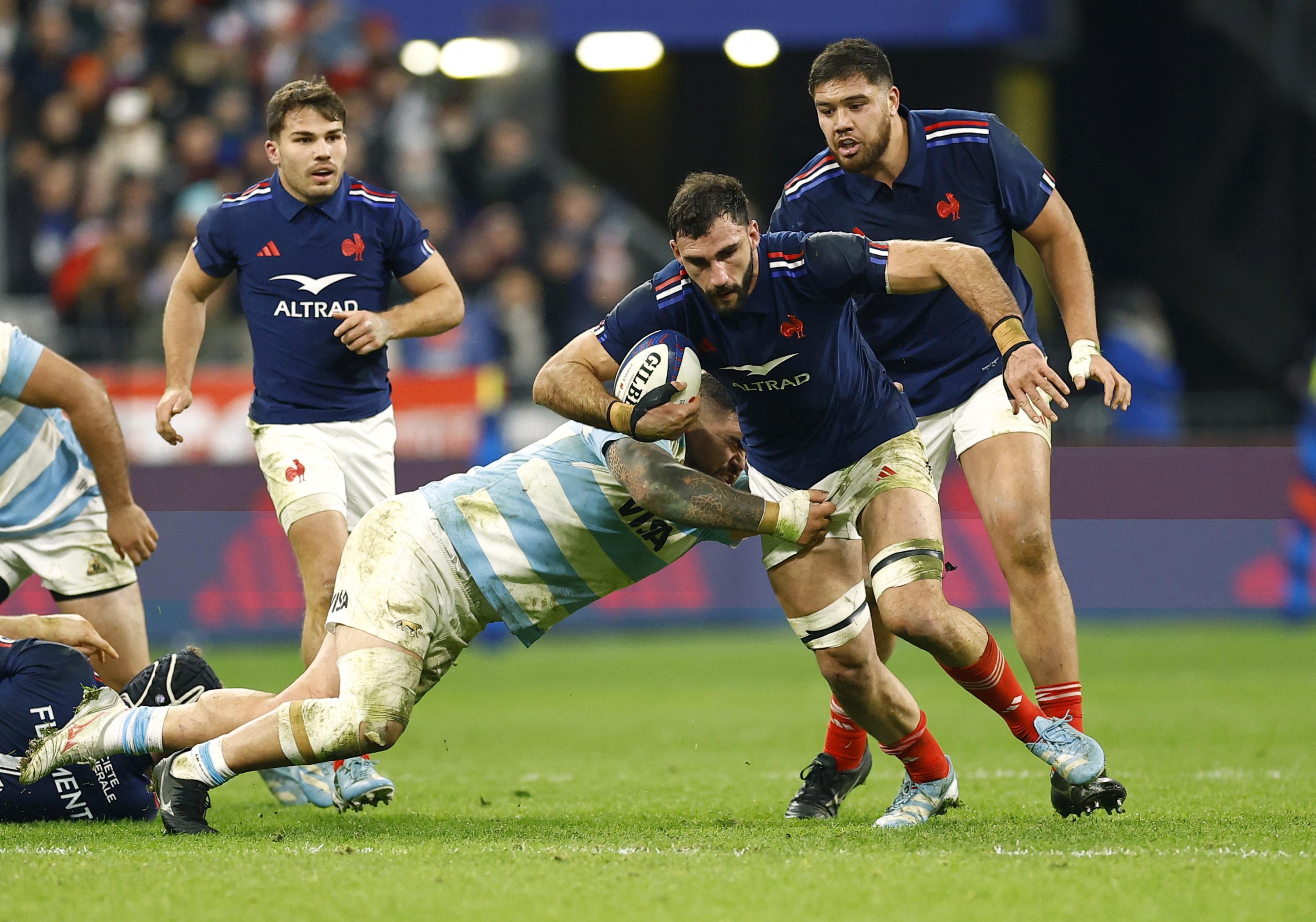 Rugby : victorieux de l’Argentine, les Bleus réalisent la passe de trois