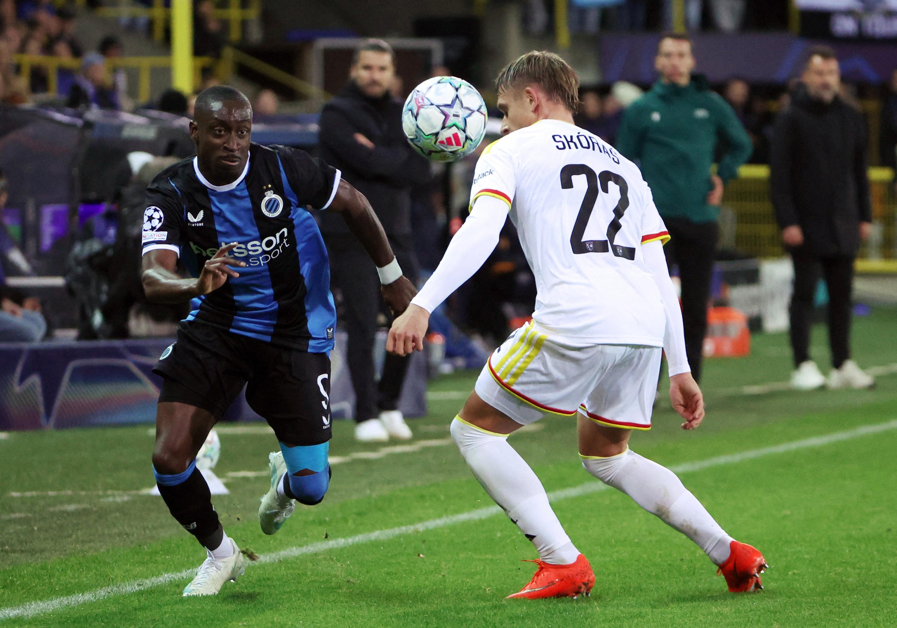 Ligue des champions : le RC Lens coule complètement face au Club Bruges