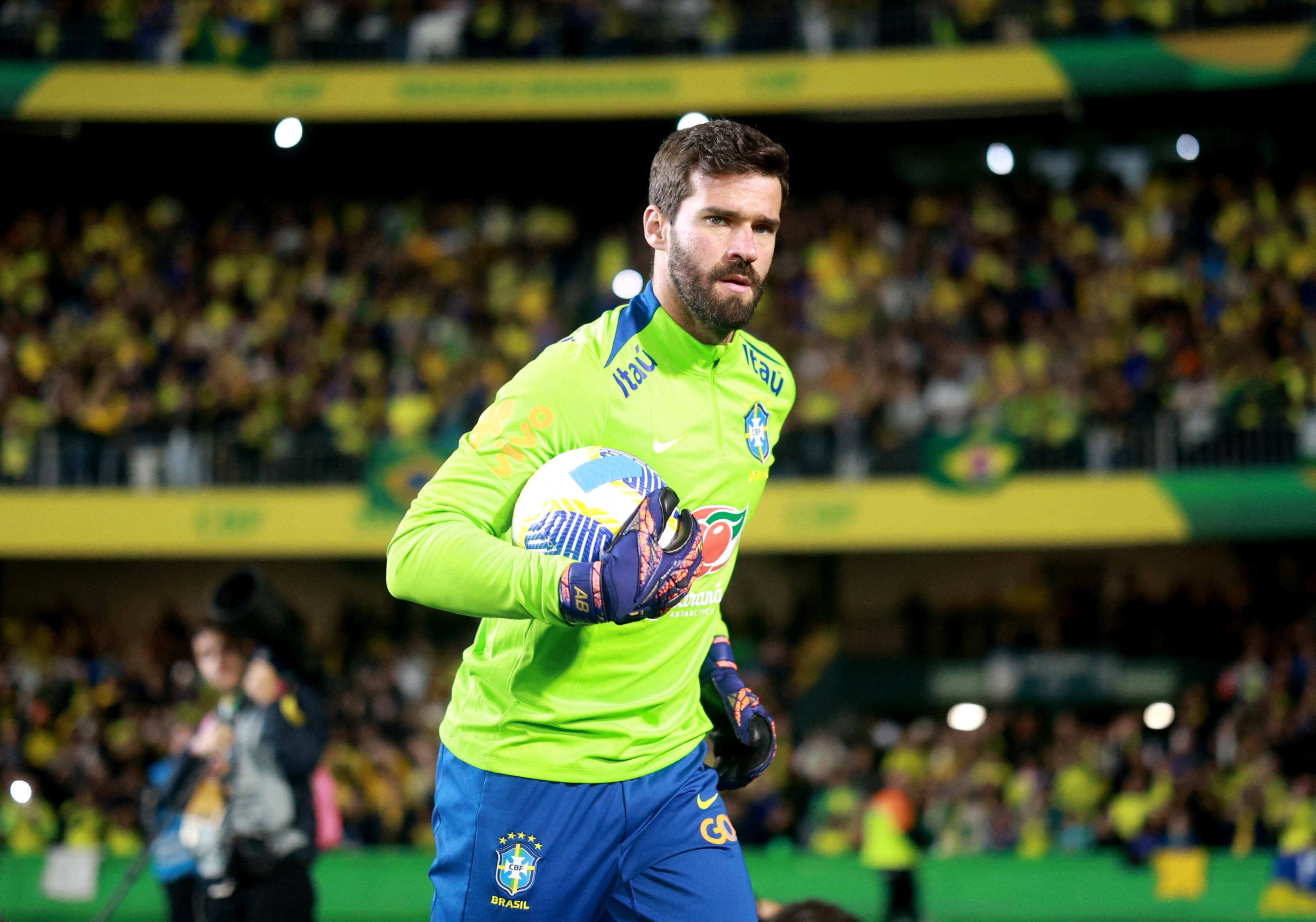 Foot : Alisson déclare forfait pour les deux prochains matches du Brésil