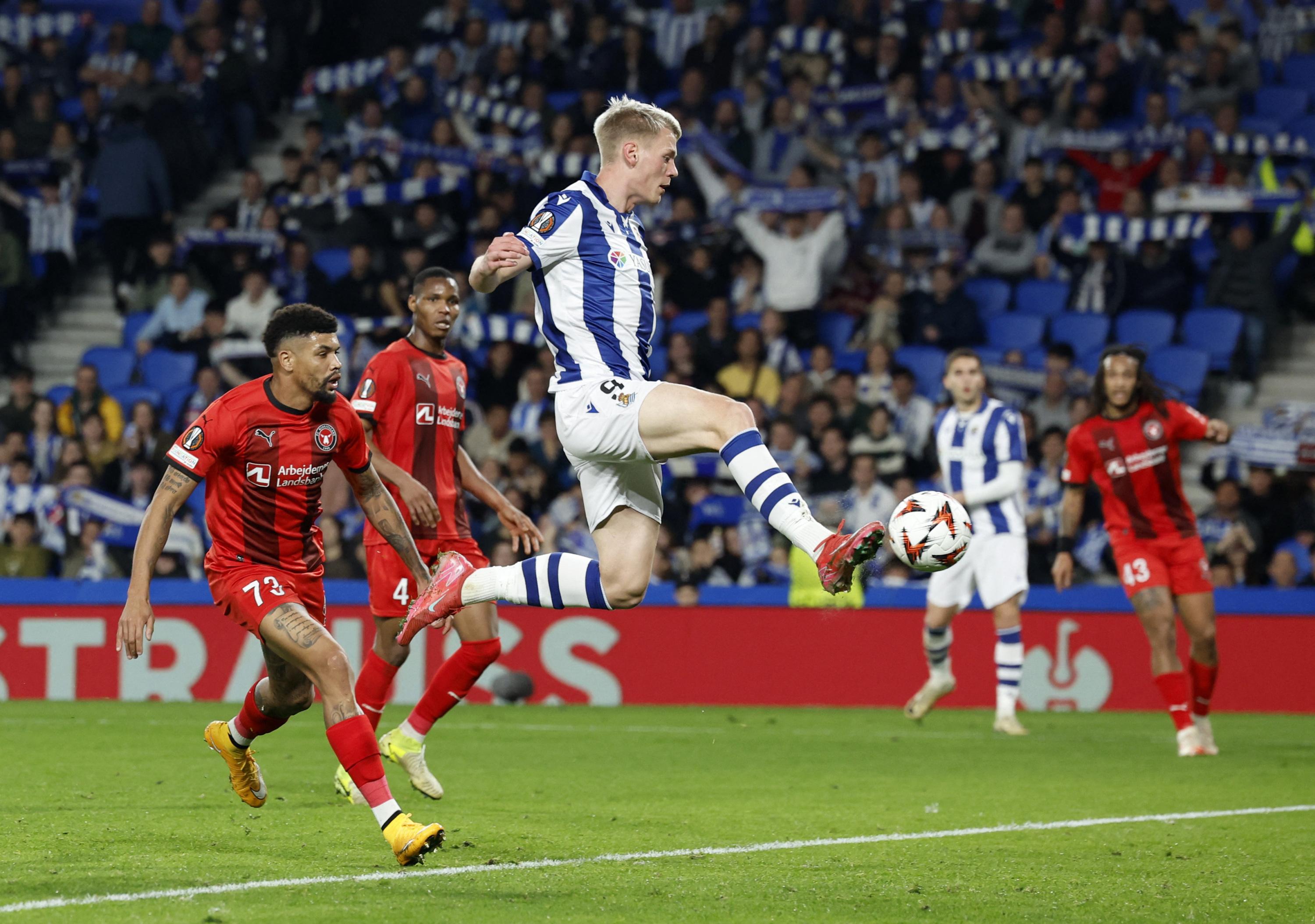 Ligue Europa : la Real Sociedad et le Viktoria Plzen qualifiés pour les 8e de finale