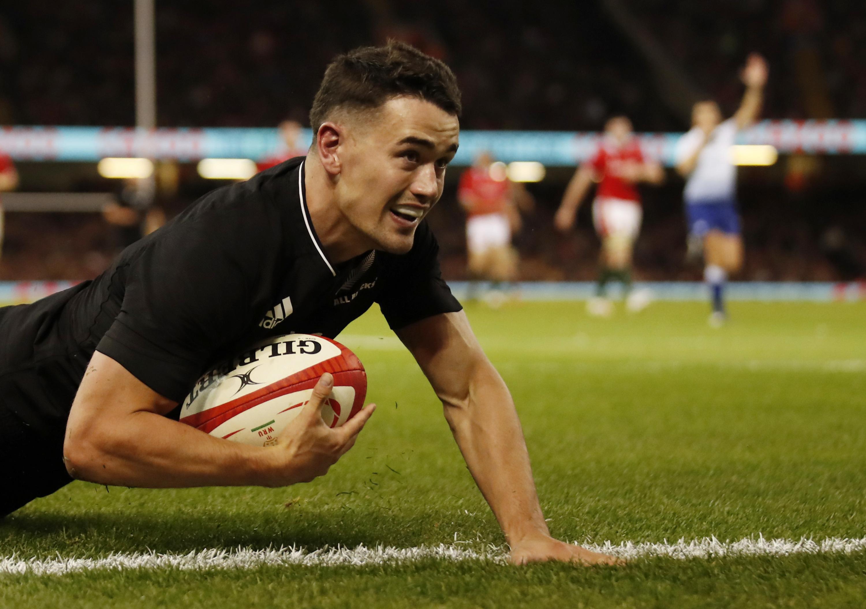 Rugby: le Néo-Zélandais Will Jordan élu révélation de l'année par World Rugby
