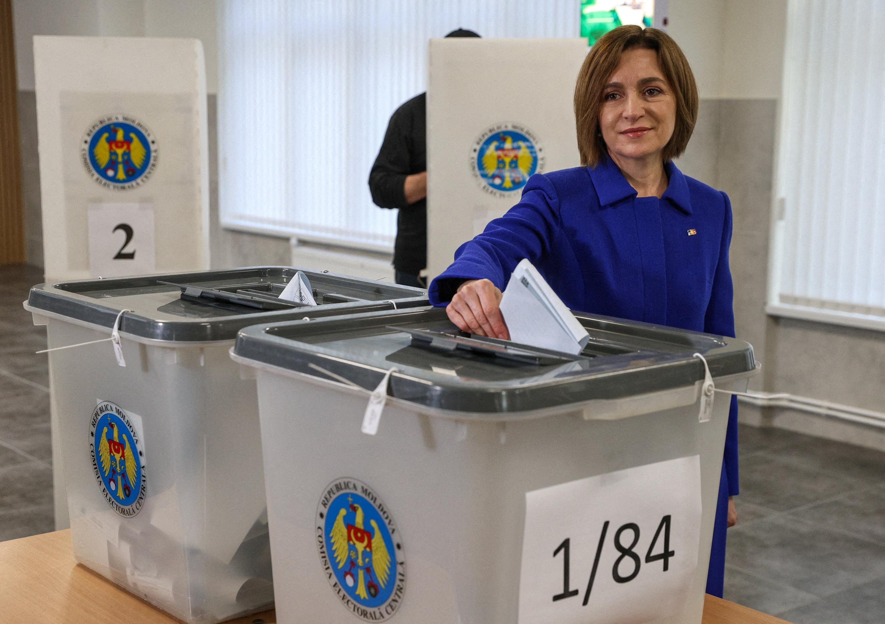 Avec la victoire du PAS, la Moldavie maintient son orientation européenne
