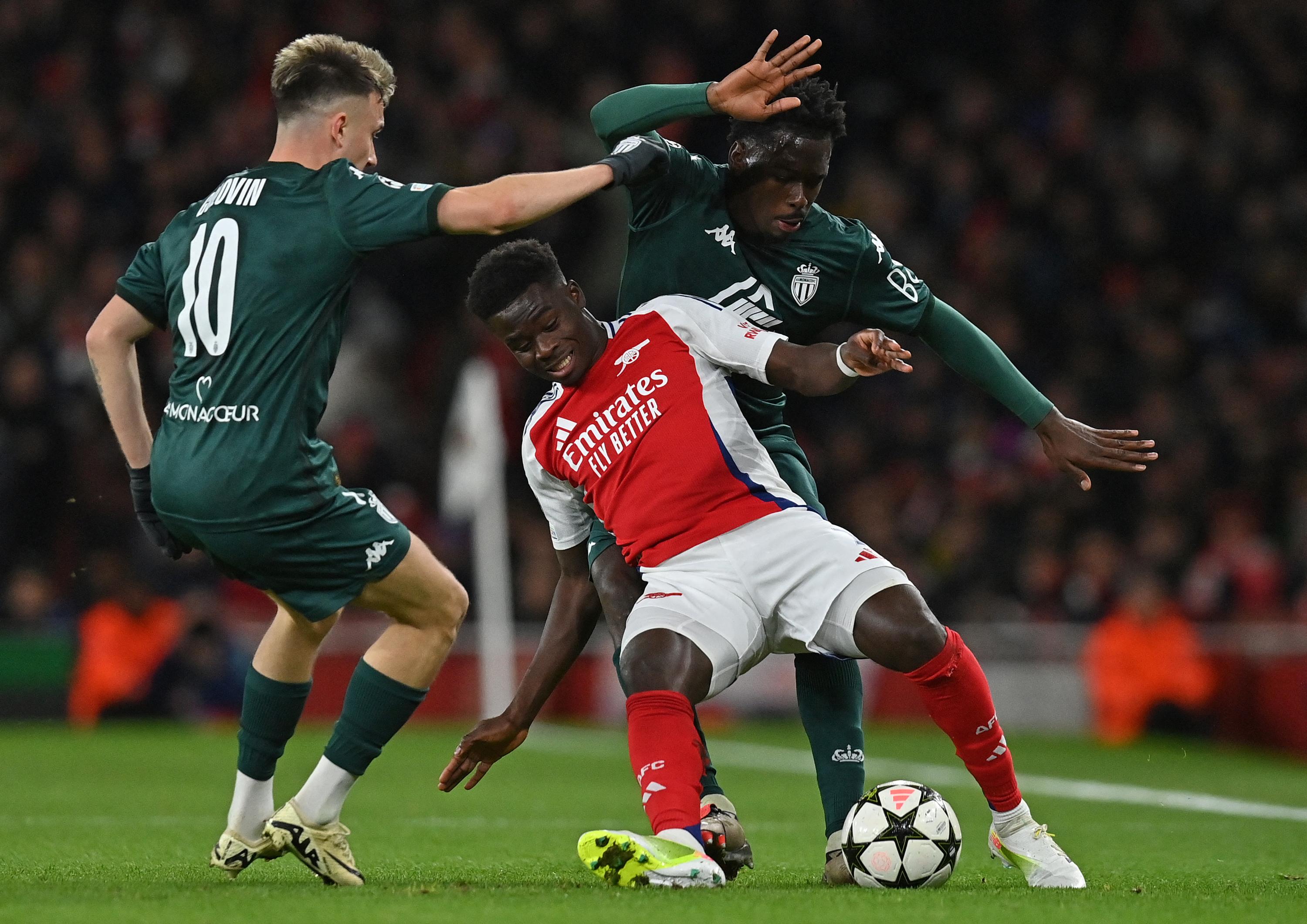 EN DIRECT - Arsenal-Monaco : l’ASM cède logiquement face aux Gunners