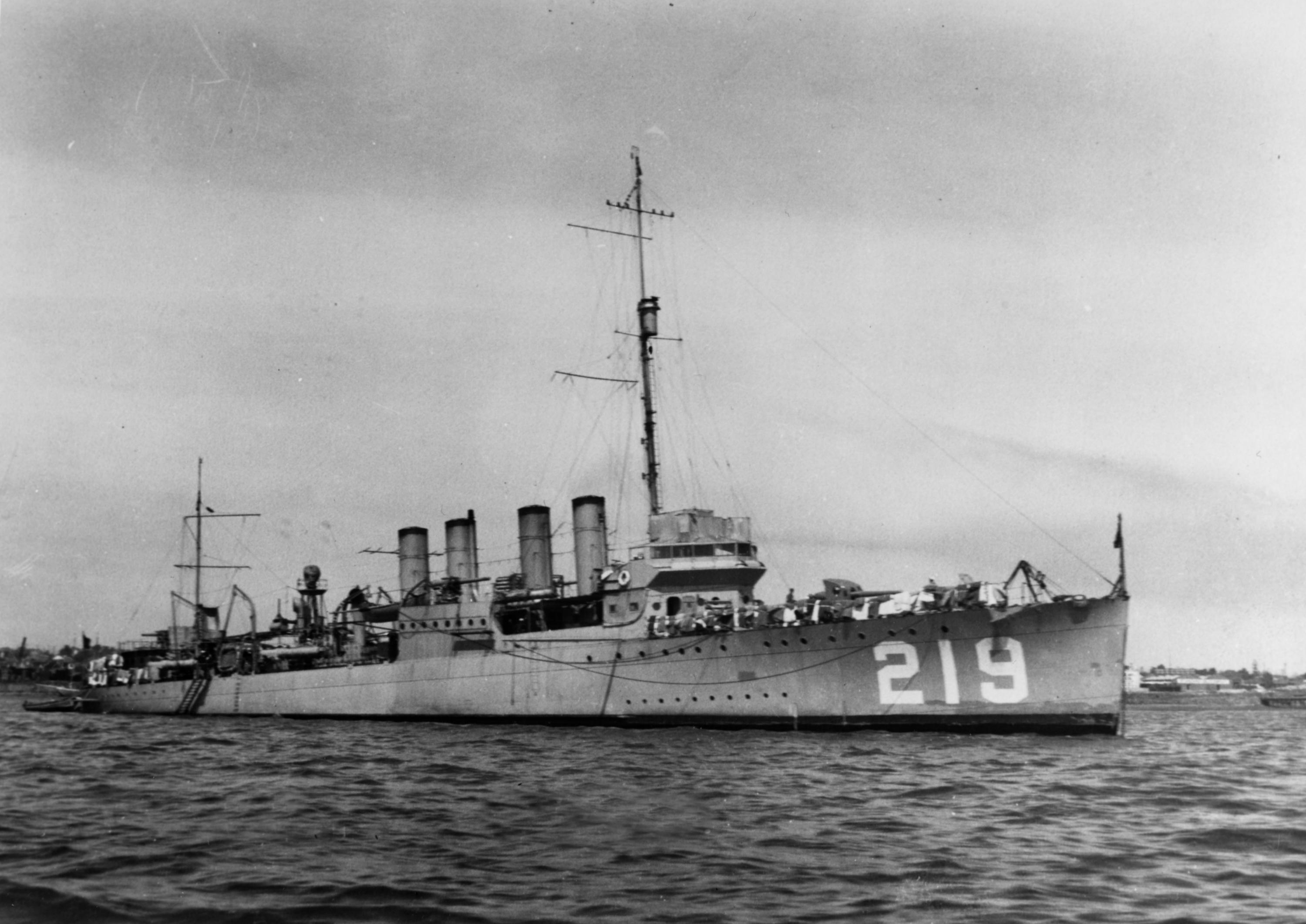 Guerre du Pacifique : l’épave d’un destroyer américain retrouvée au large des côtes australiennes