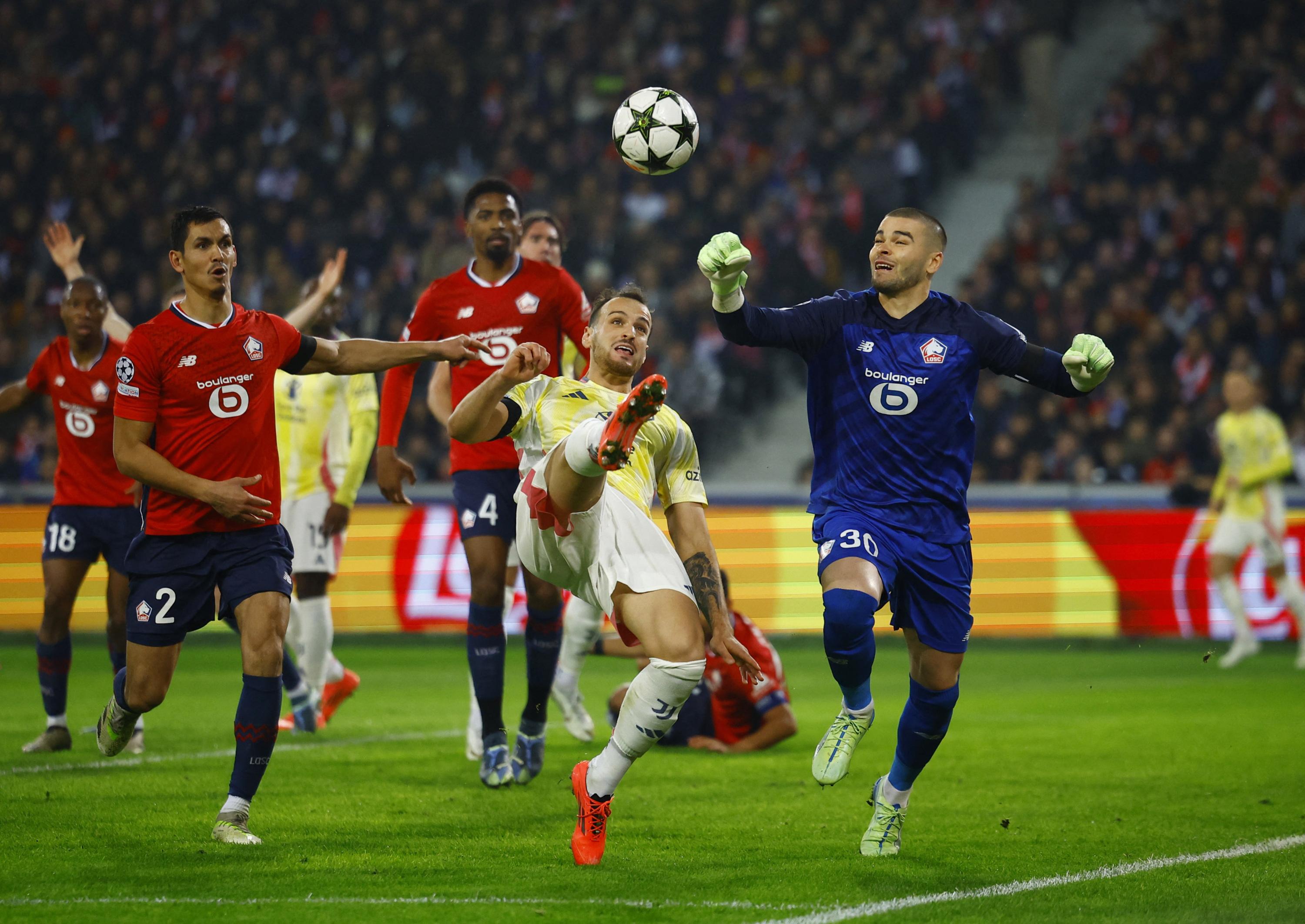 Lille-Juventus : revivez la belle opération du Losc face à un autre grand nom de la Ligue des champions