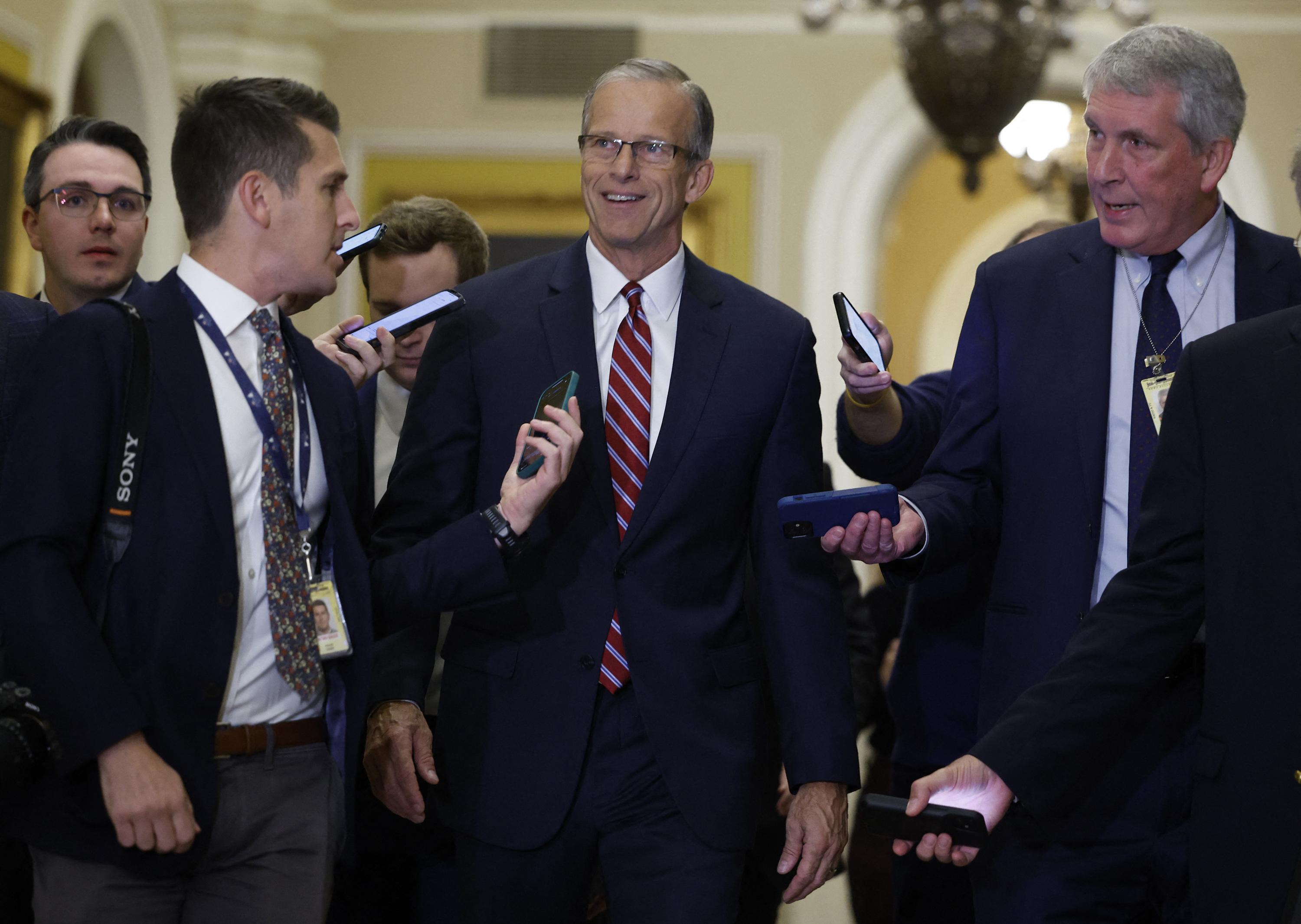 États-Unis : John Thune prend la tête des républicains au Sénat