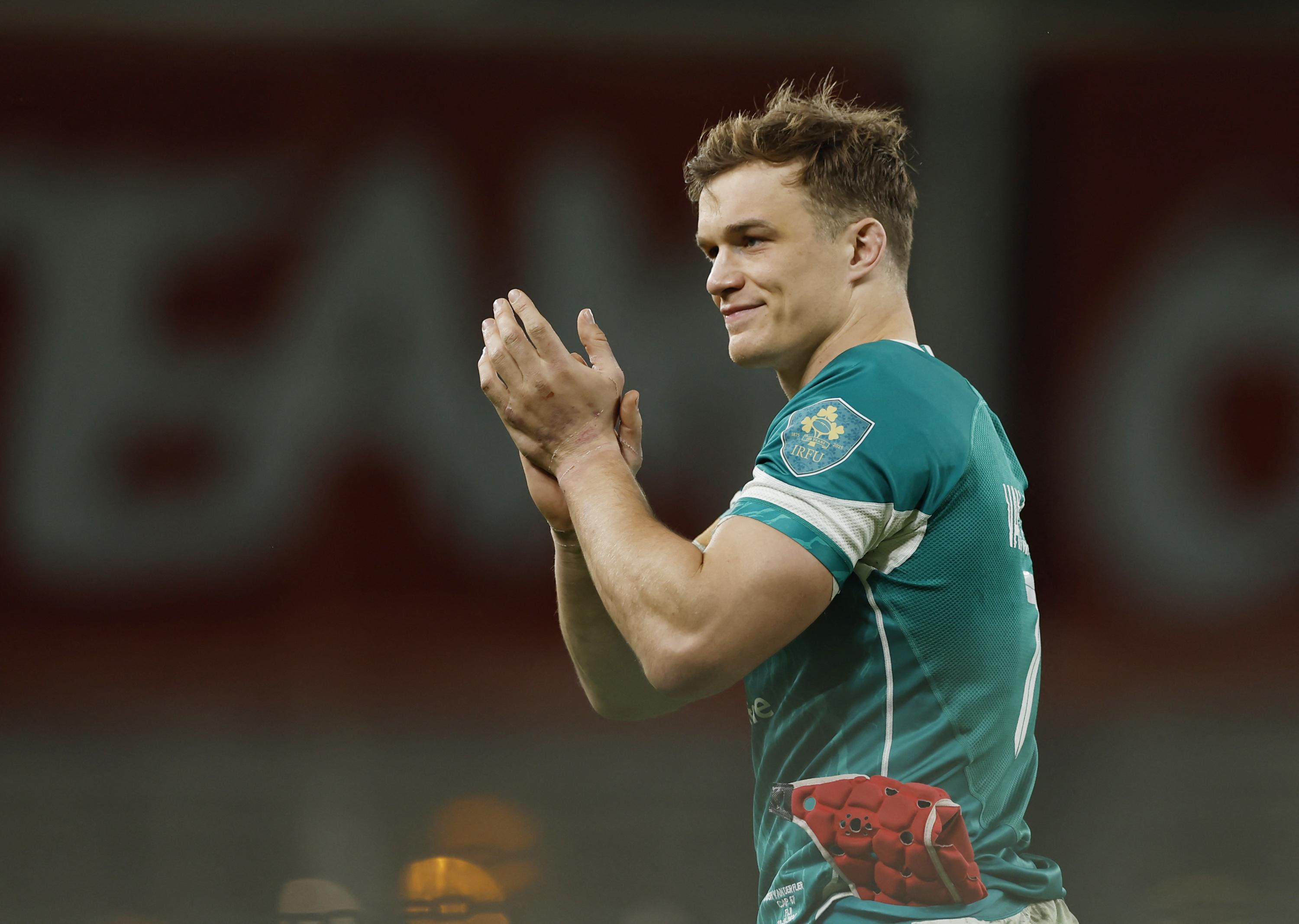 Rugby : l’Irlandais van der Flier élu meilleur joueur de la tournée d’automne