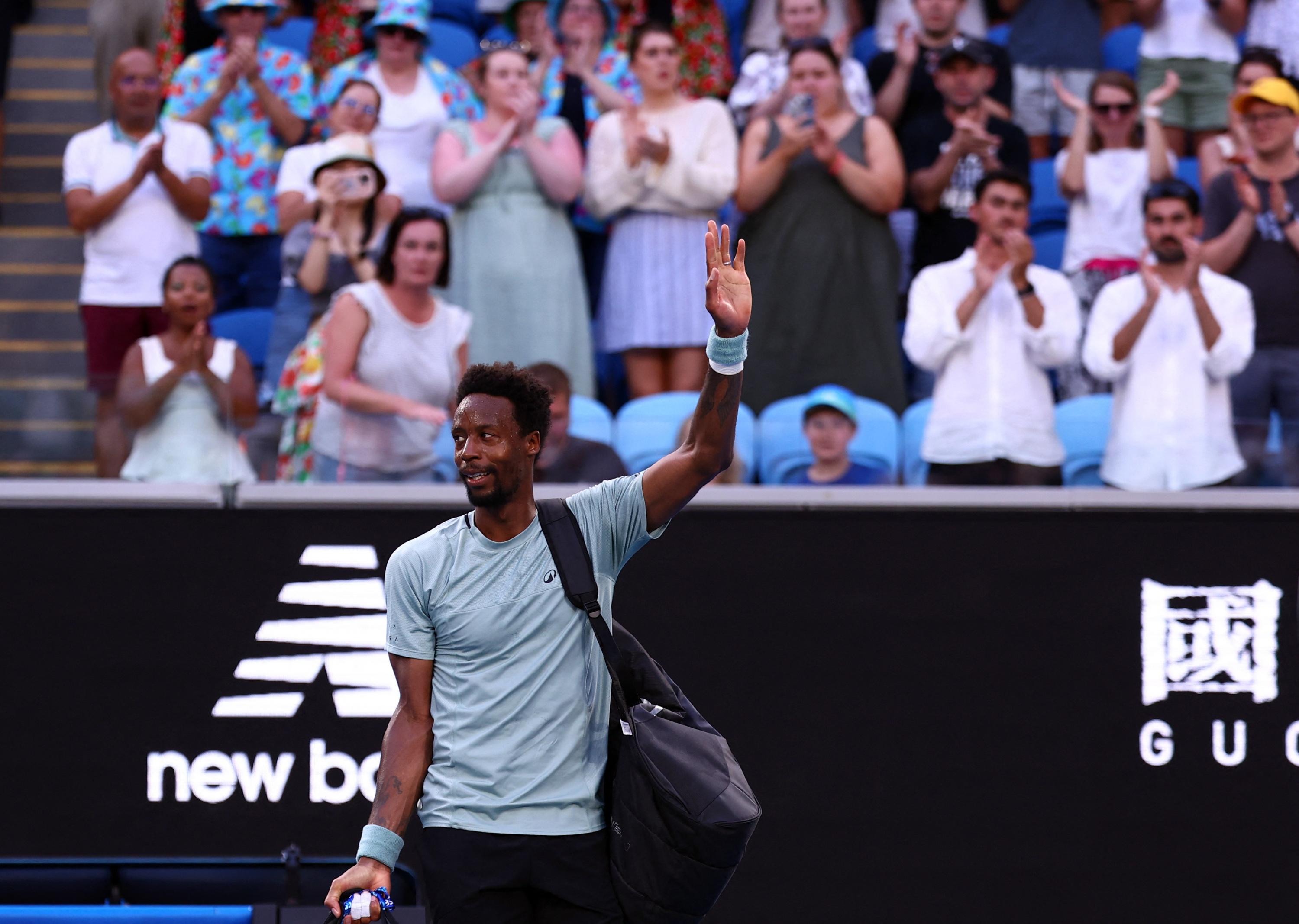 Open d’Australie : fin de l’aventure pour Monfils, contraint à l’abandon dans le 4e set