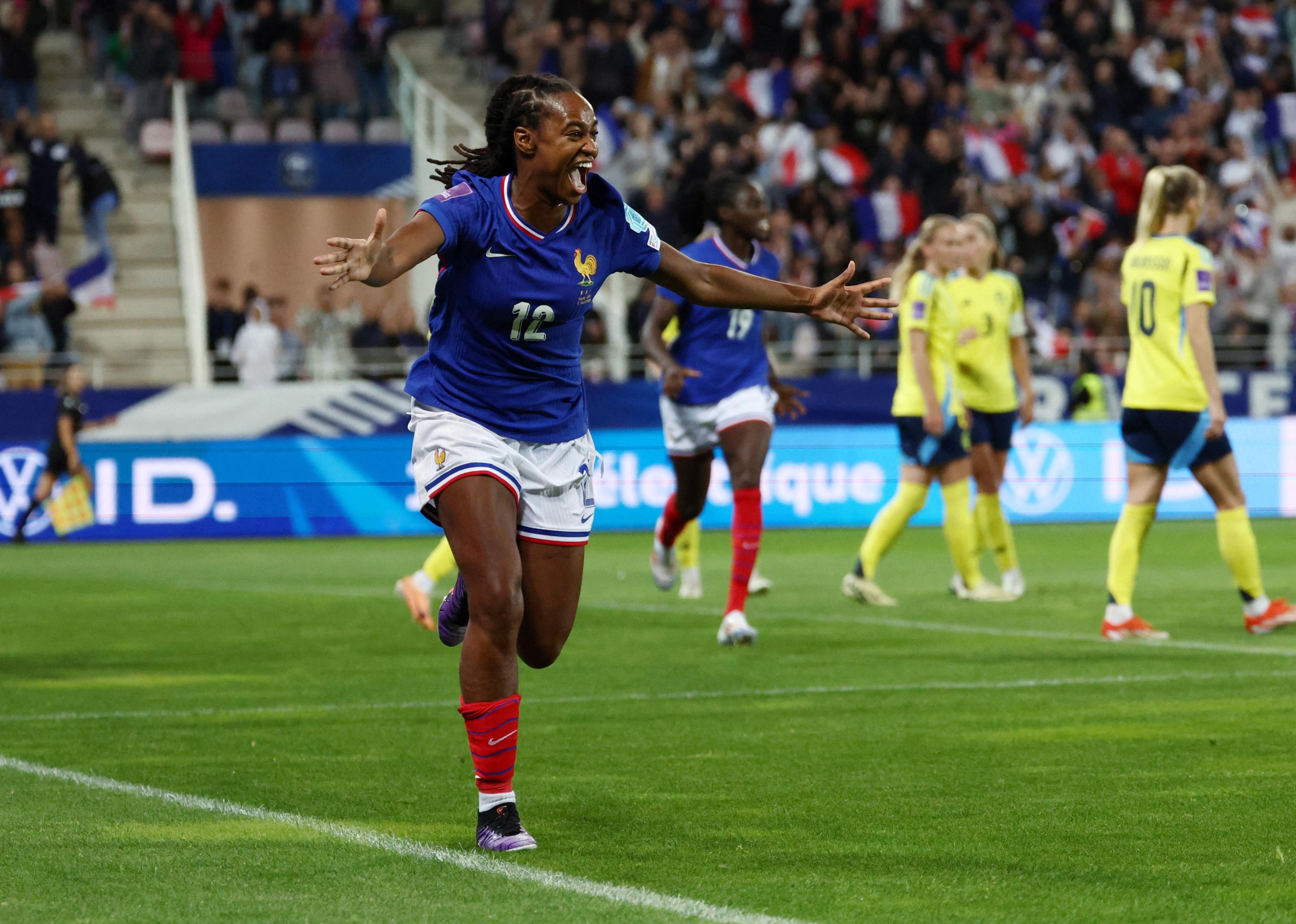 JO Paris 2024 : Marie-Antoinette Katoto «persuadée» que les Bleues vont «faire de très belles choses»