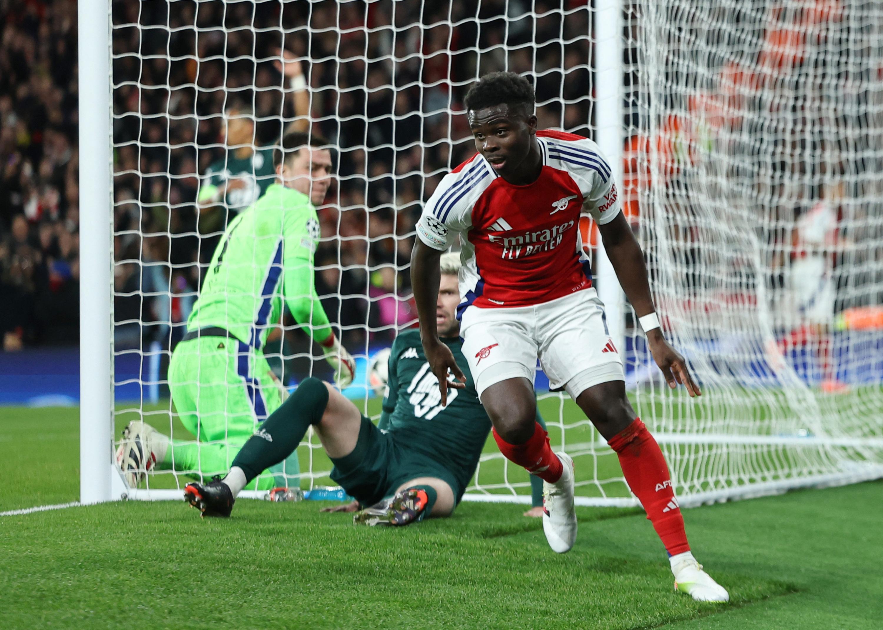 Arsenal-Monaco : en vidéo, l’ouverture du score des Gunners sur une belle action collective