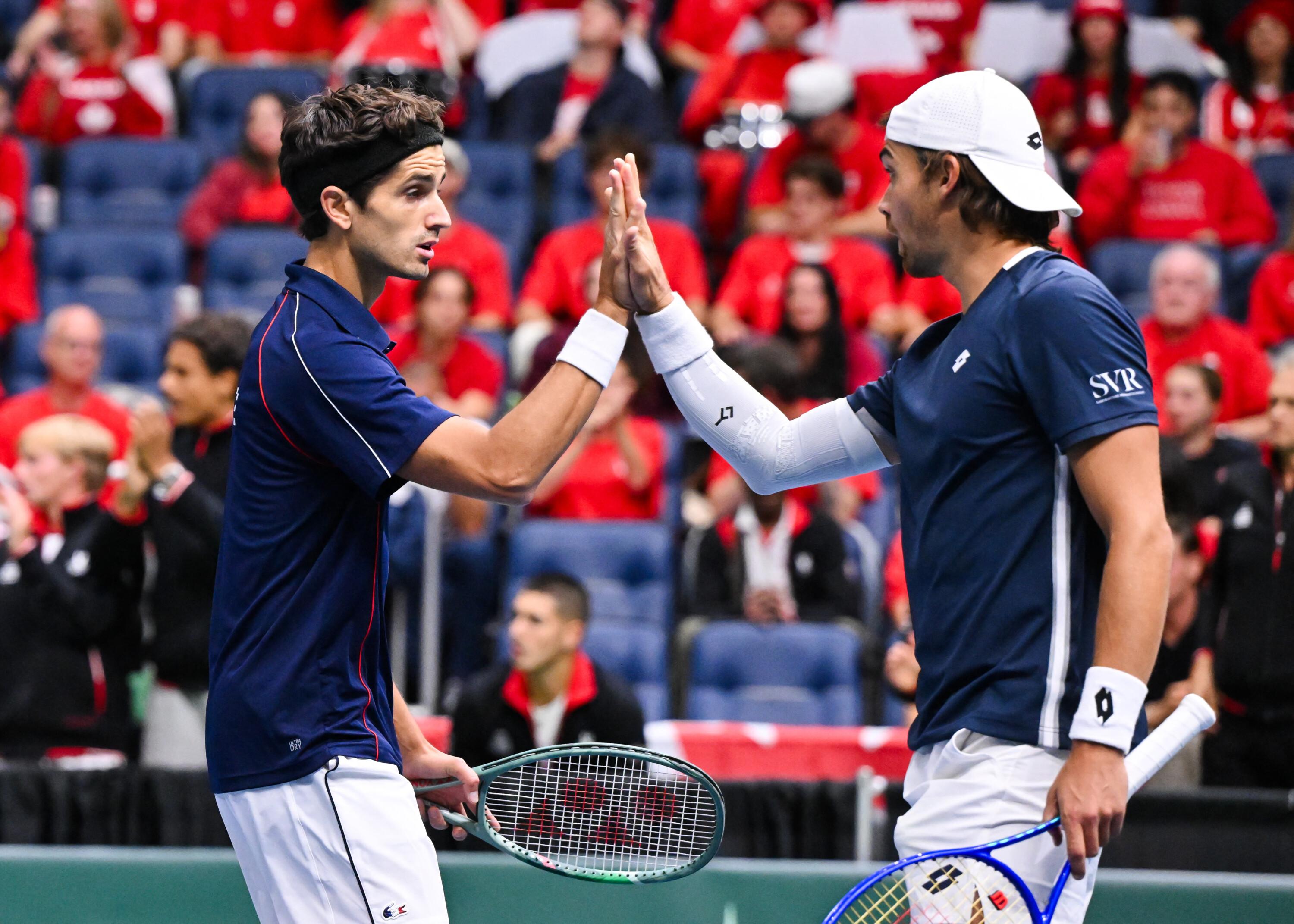 Coupe Davis : la France remporte le double contre le Canada et marque son premier point