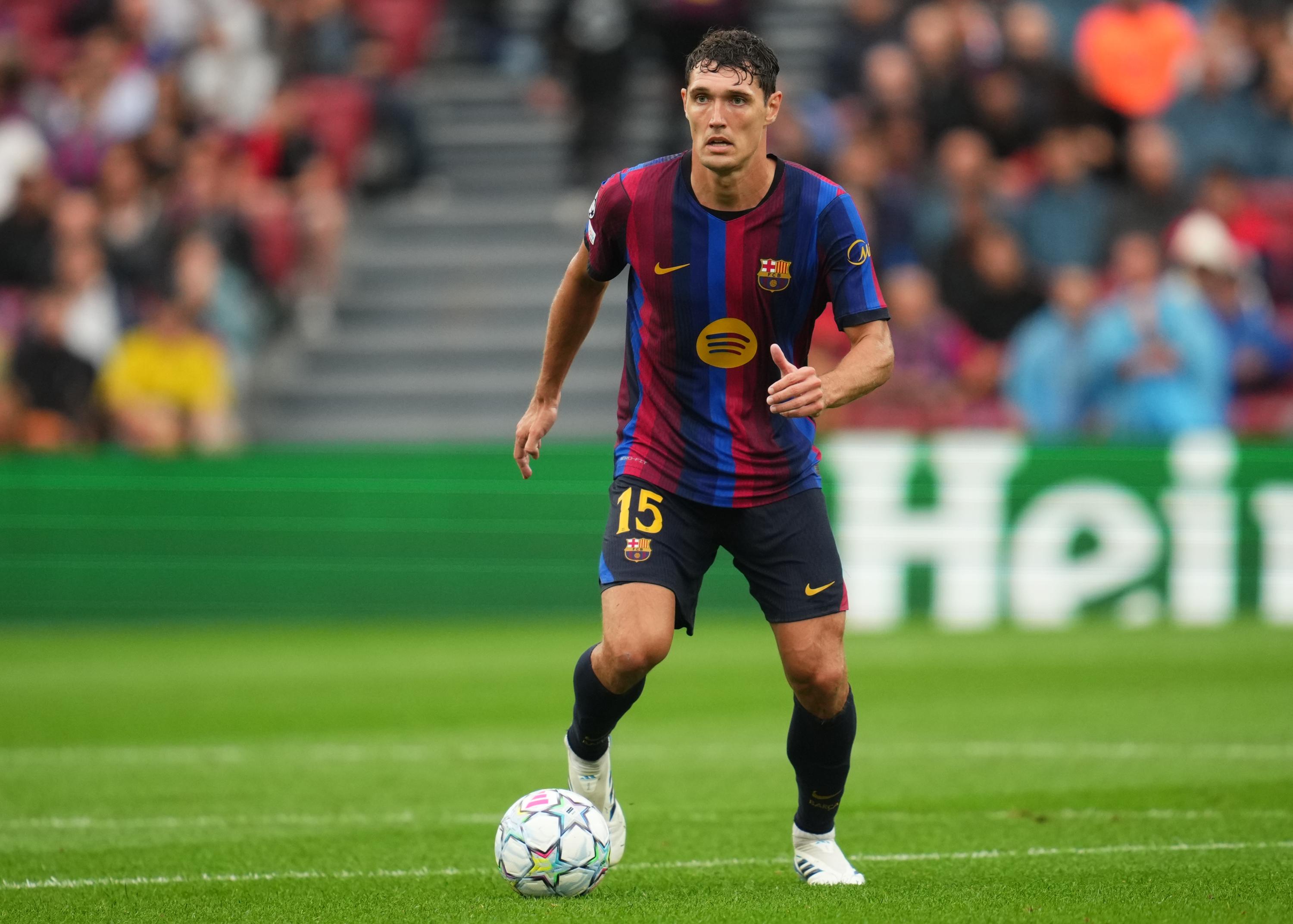 Liga : touché au quadriceps gauche, Christensen (Barcelone) renonce au rassemblement du Danemark