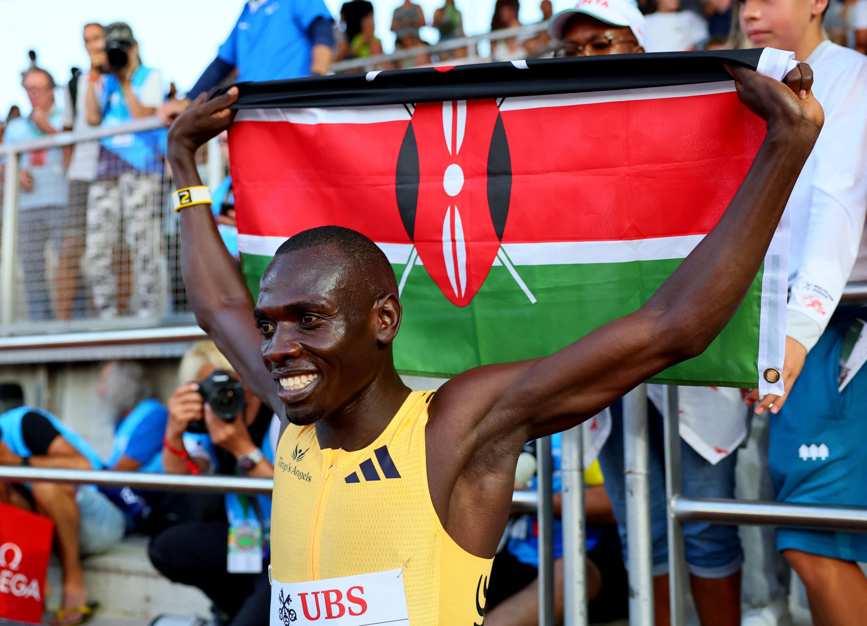 Athlé : Wanyonyi frôle le record du monde du 800 m à Lausanne