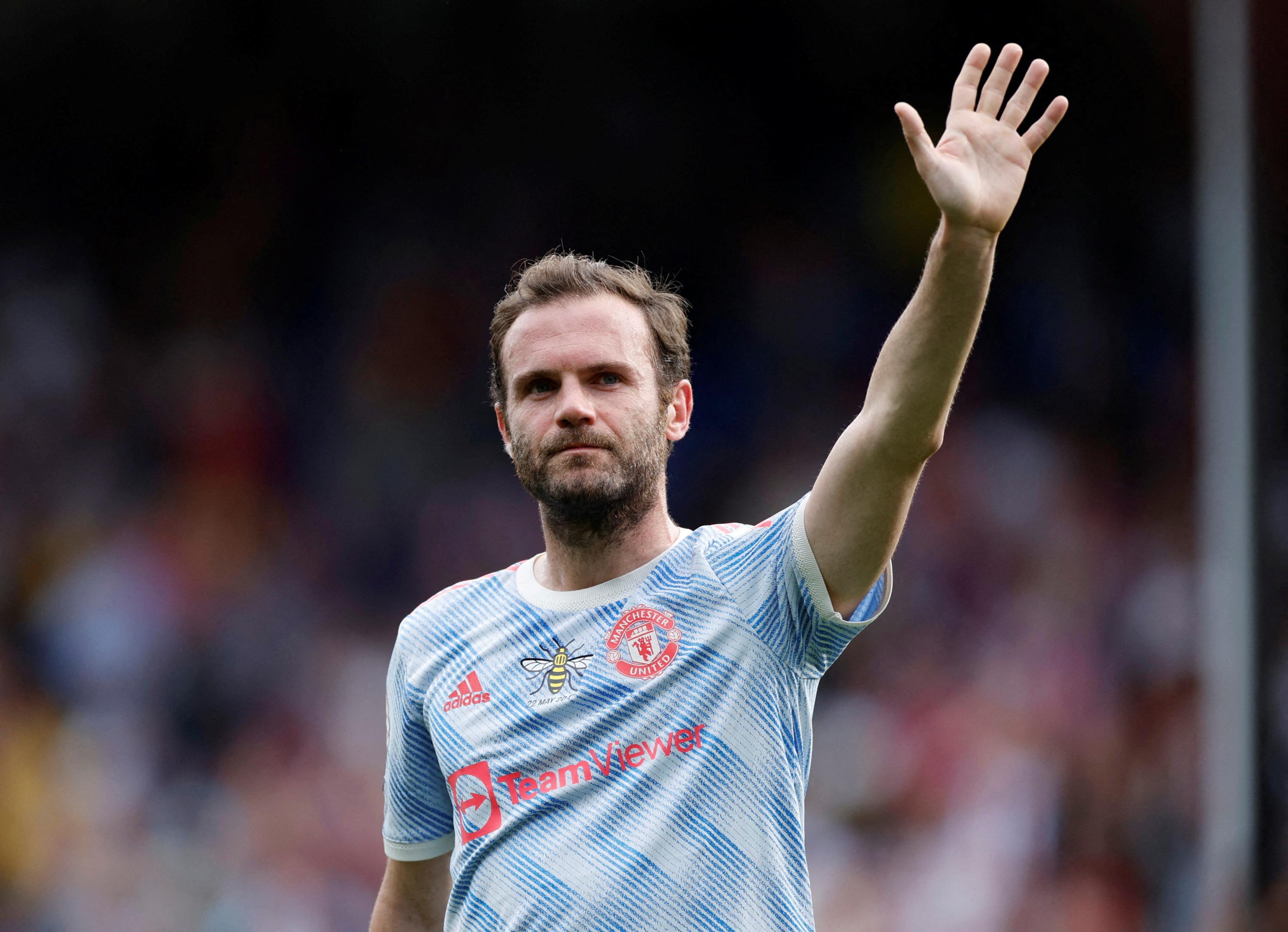 Premier League : Juan Mata quitte Manchester United