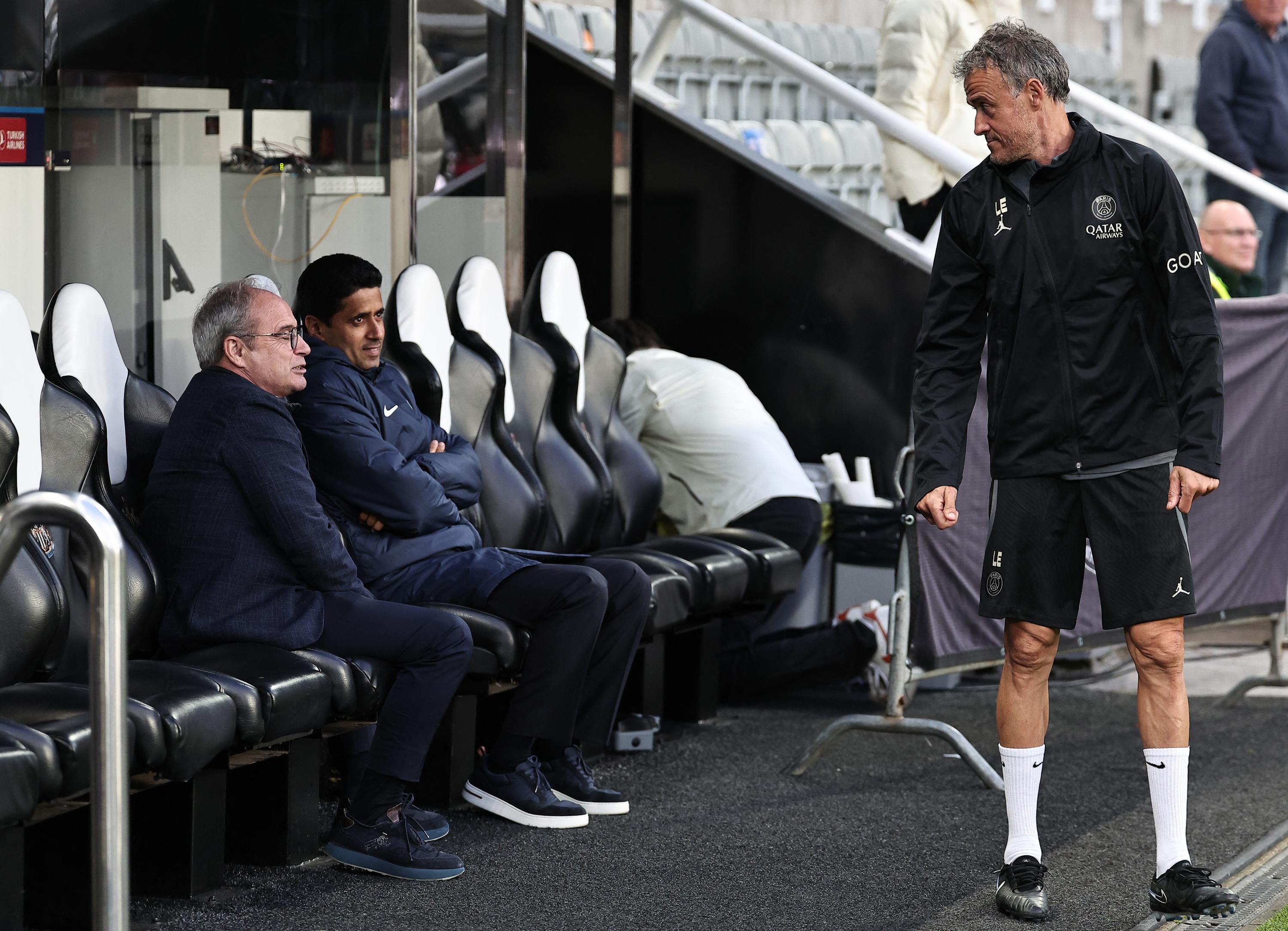 «C'est le meilleur» : Nasser Al-Khelaïfi encense le «fantastique» Luis Enrique