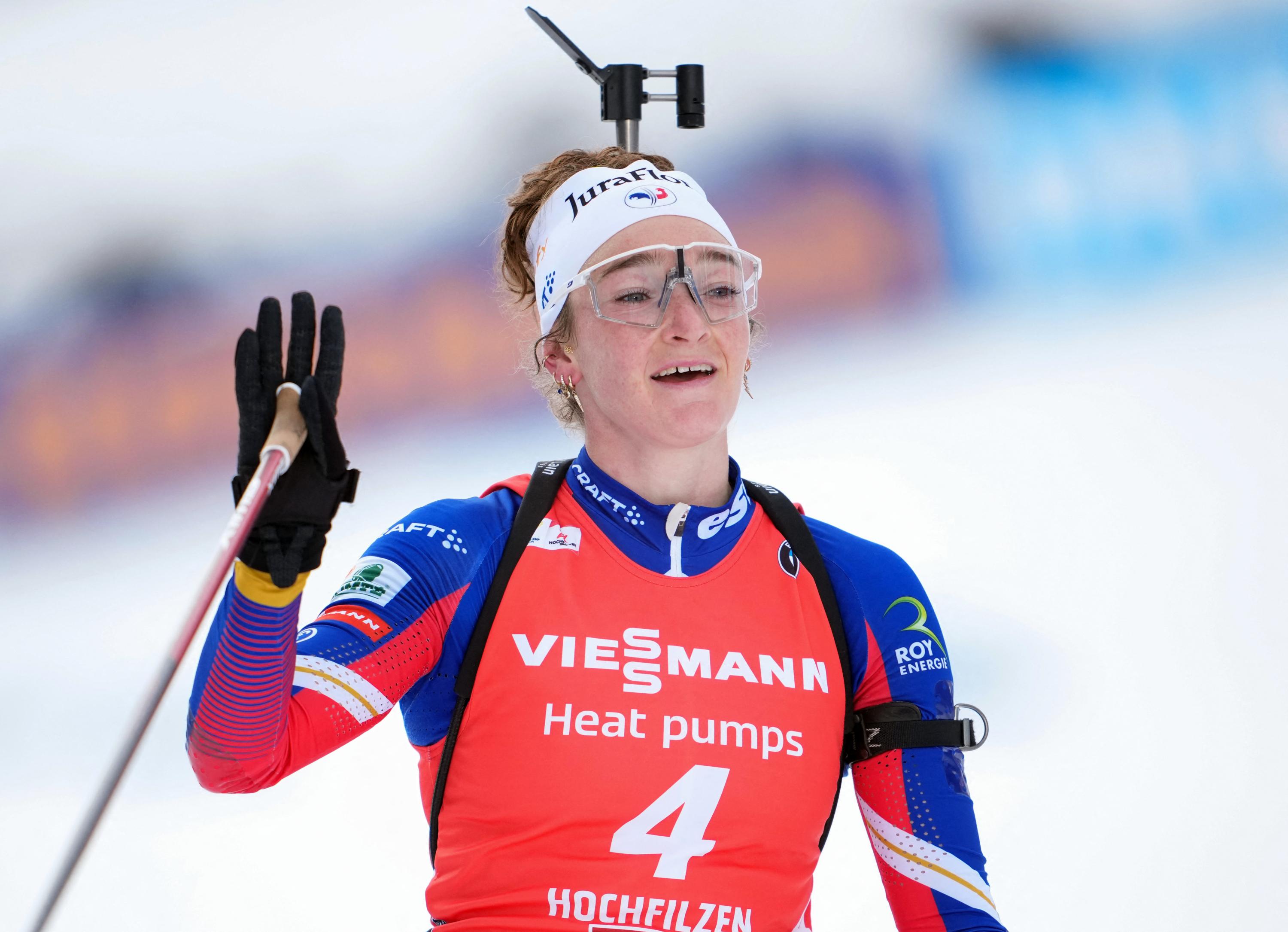 Biathlon : les relayeuses françaises terminent deuxièmes à Hochfilzen