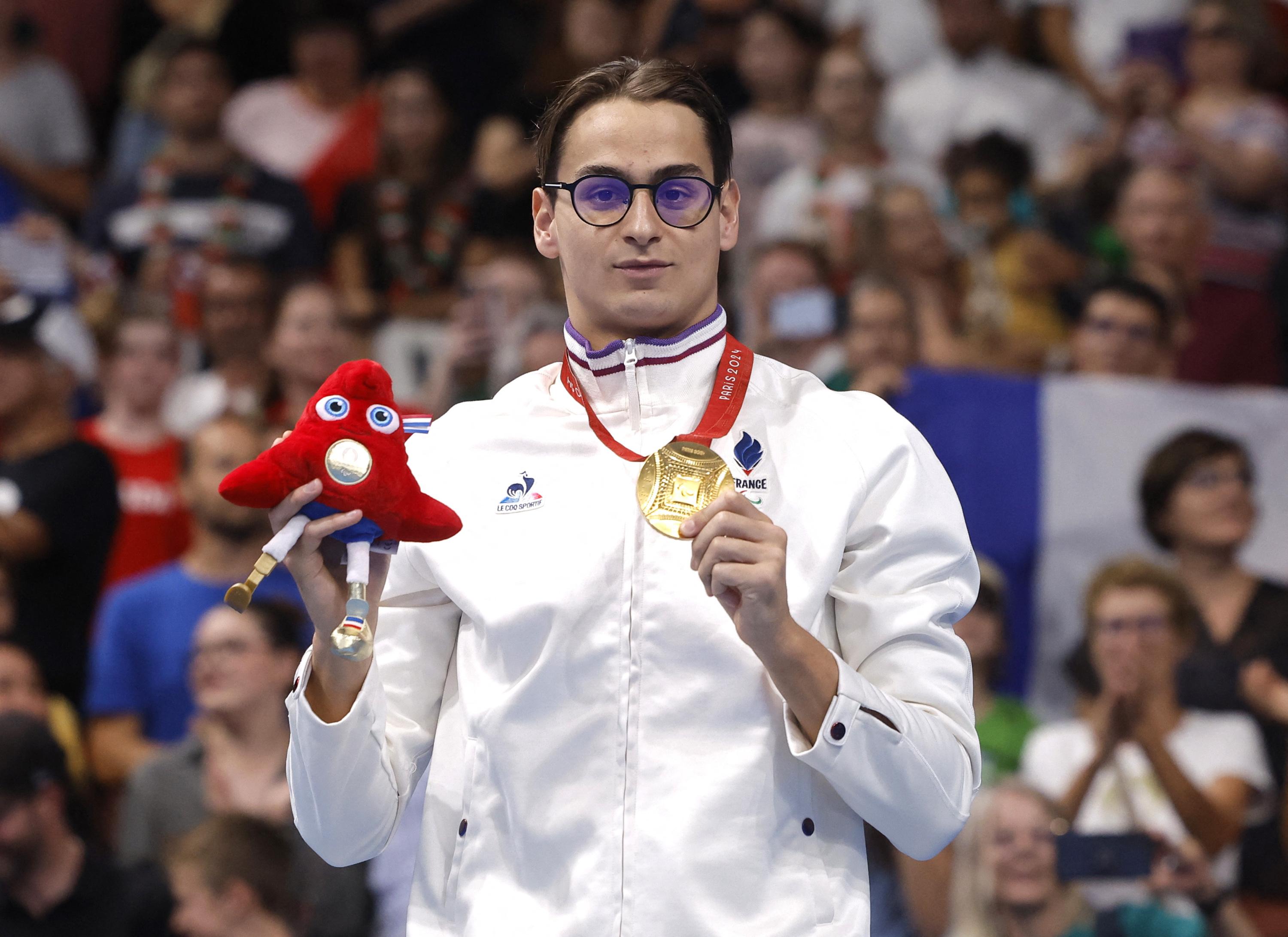 Jeux paralympiques : «Content d'apporter la première médaille d'or à la France», savoure Ugo Didier