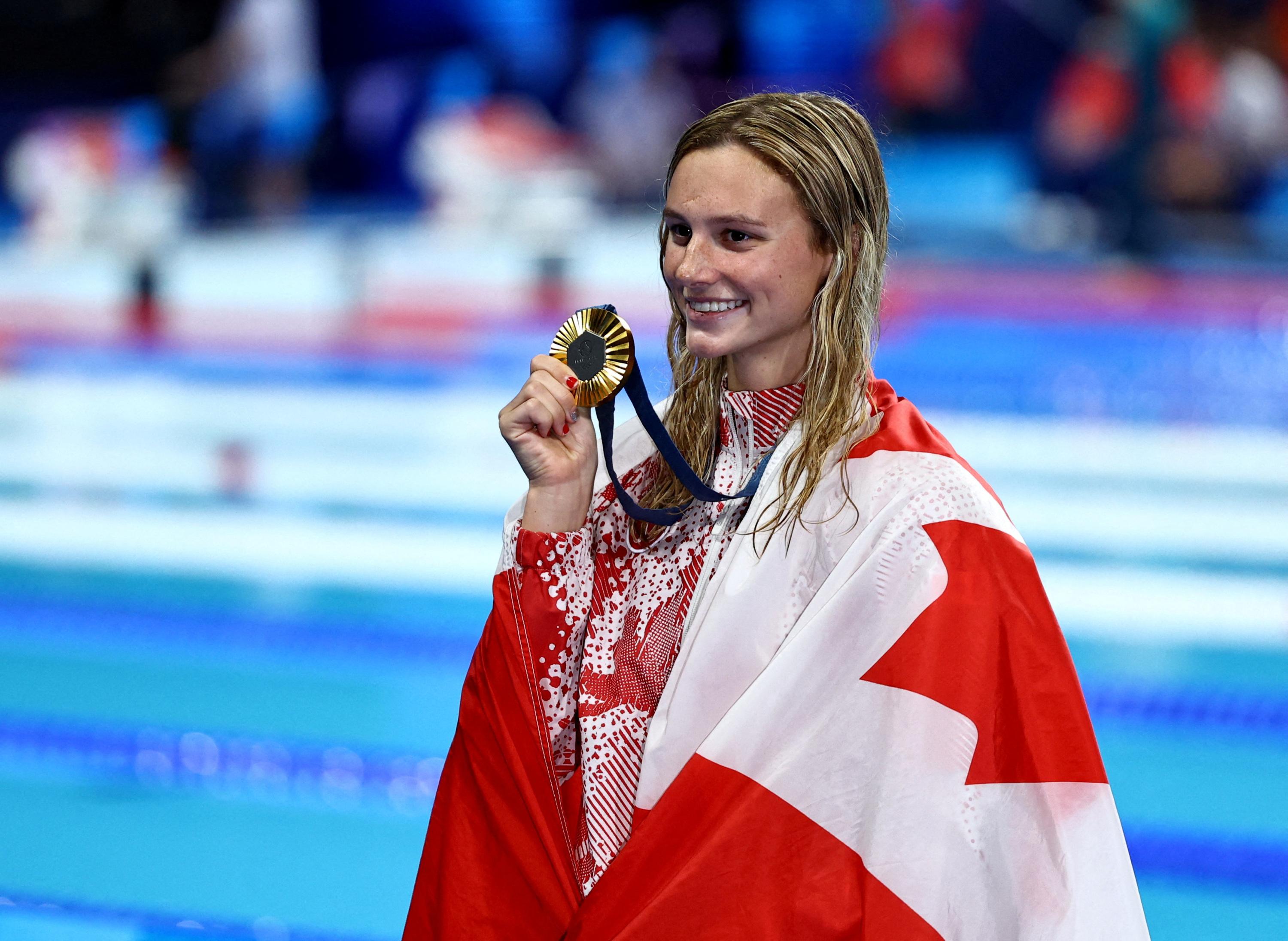 Natation: Summer McIntosh pulvérise le record du monde du 200m quatre nages