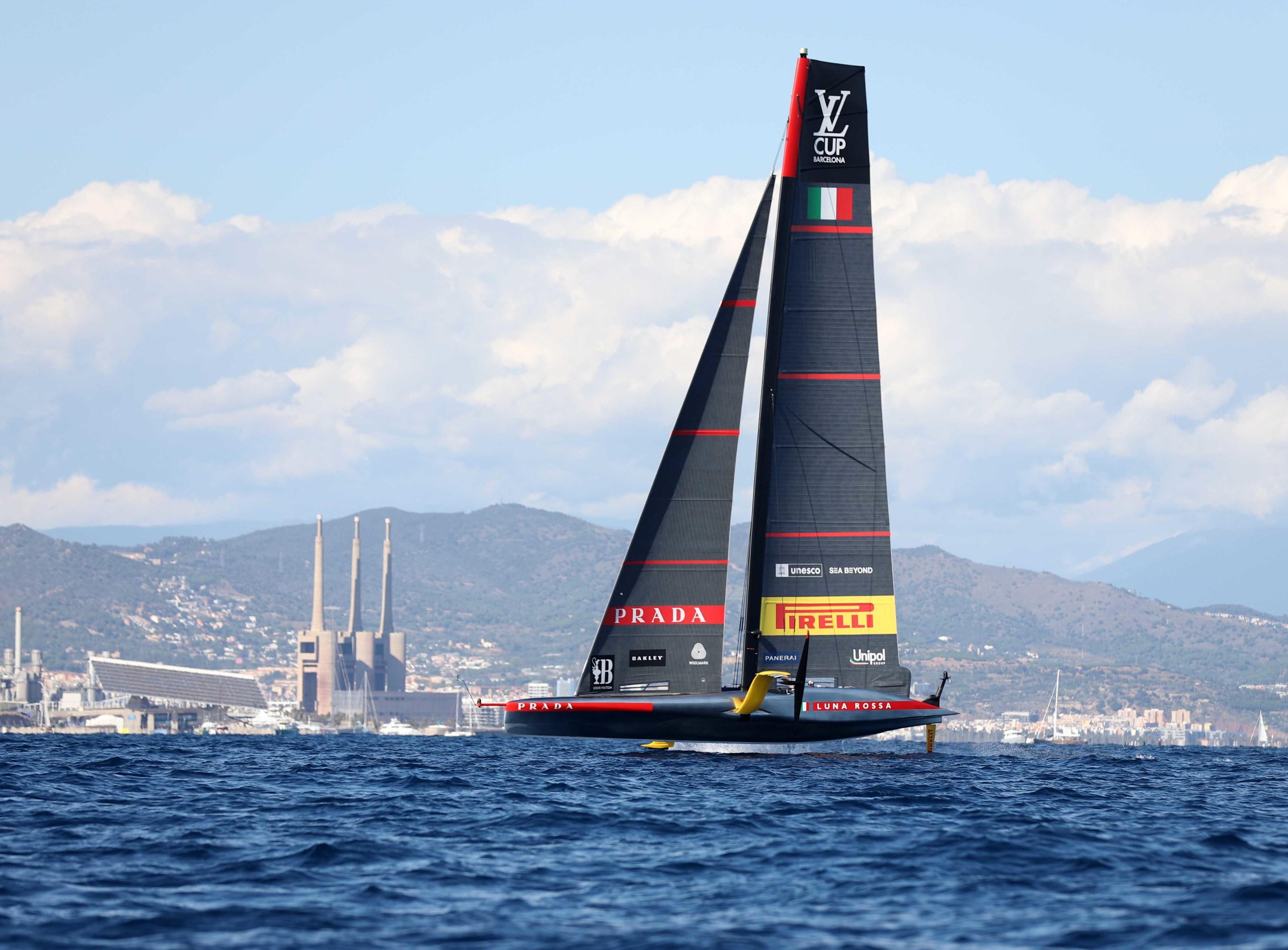 Voile : Luna Rossa égalise face à Ineos Britannia en finale de la Coupe Louis-Vuitton