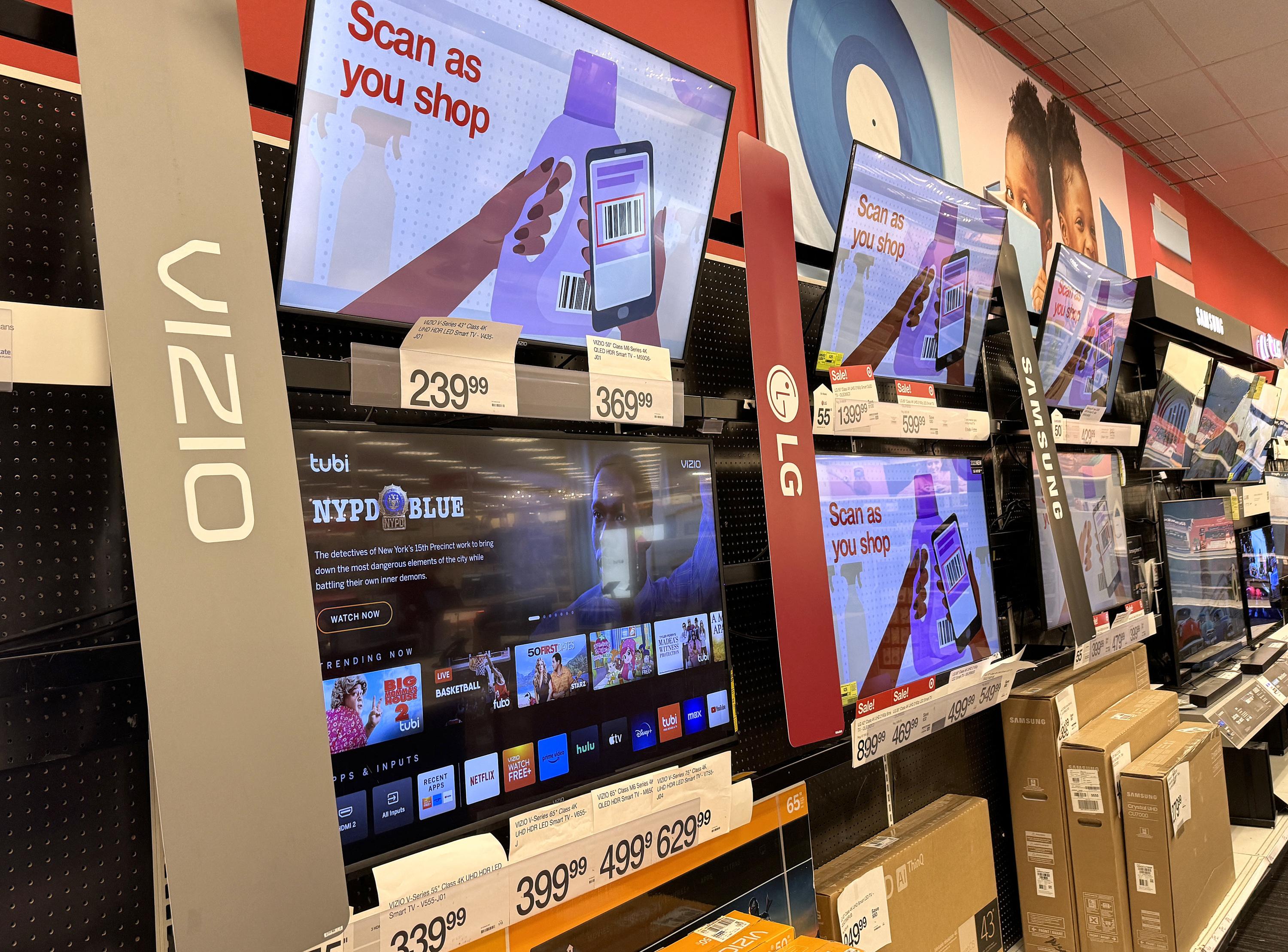 En acquérant Vizio, Walmart pourra ainsi vendre des publicités par l'intermédiaire de services de diffusion en continu sur la télévision.