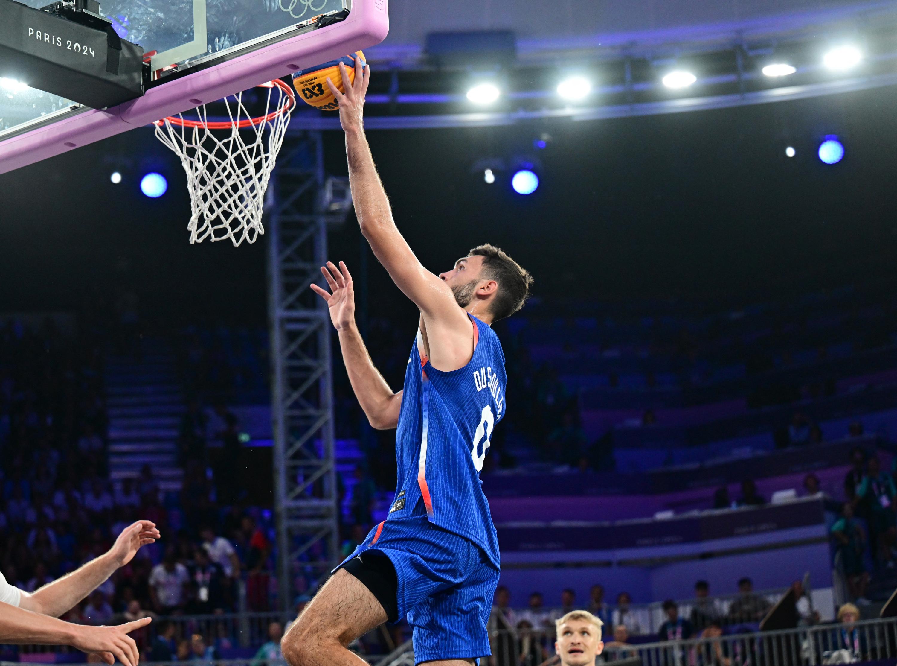 JO - Basket 3x3: les Bleus viennent à bout de la Lituanie