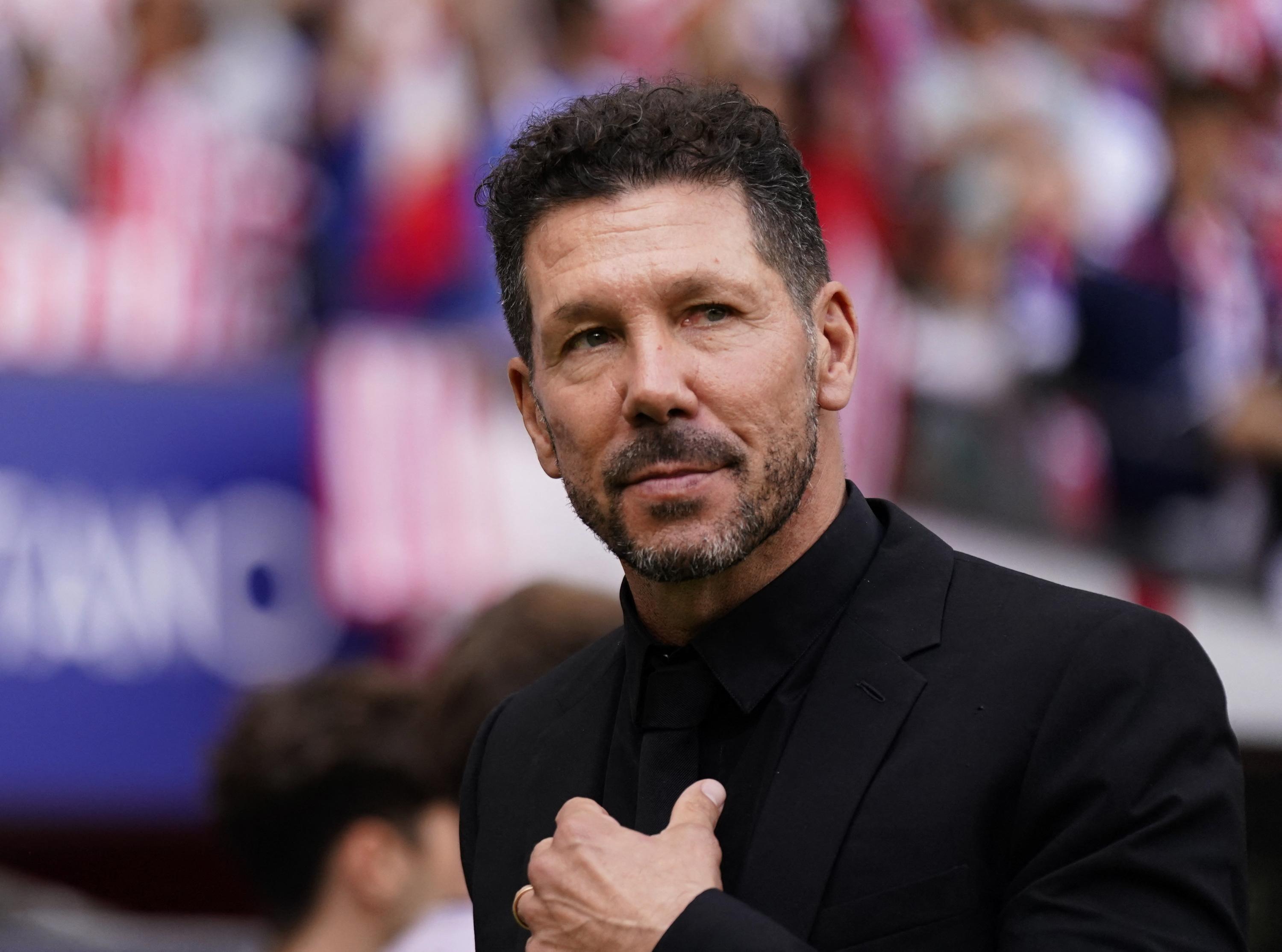 Foot : Diego Simeone voit dans le jeu de Lille un football «attrayant et courageux»