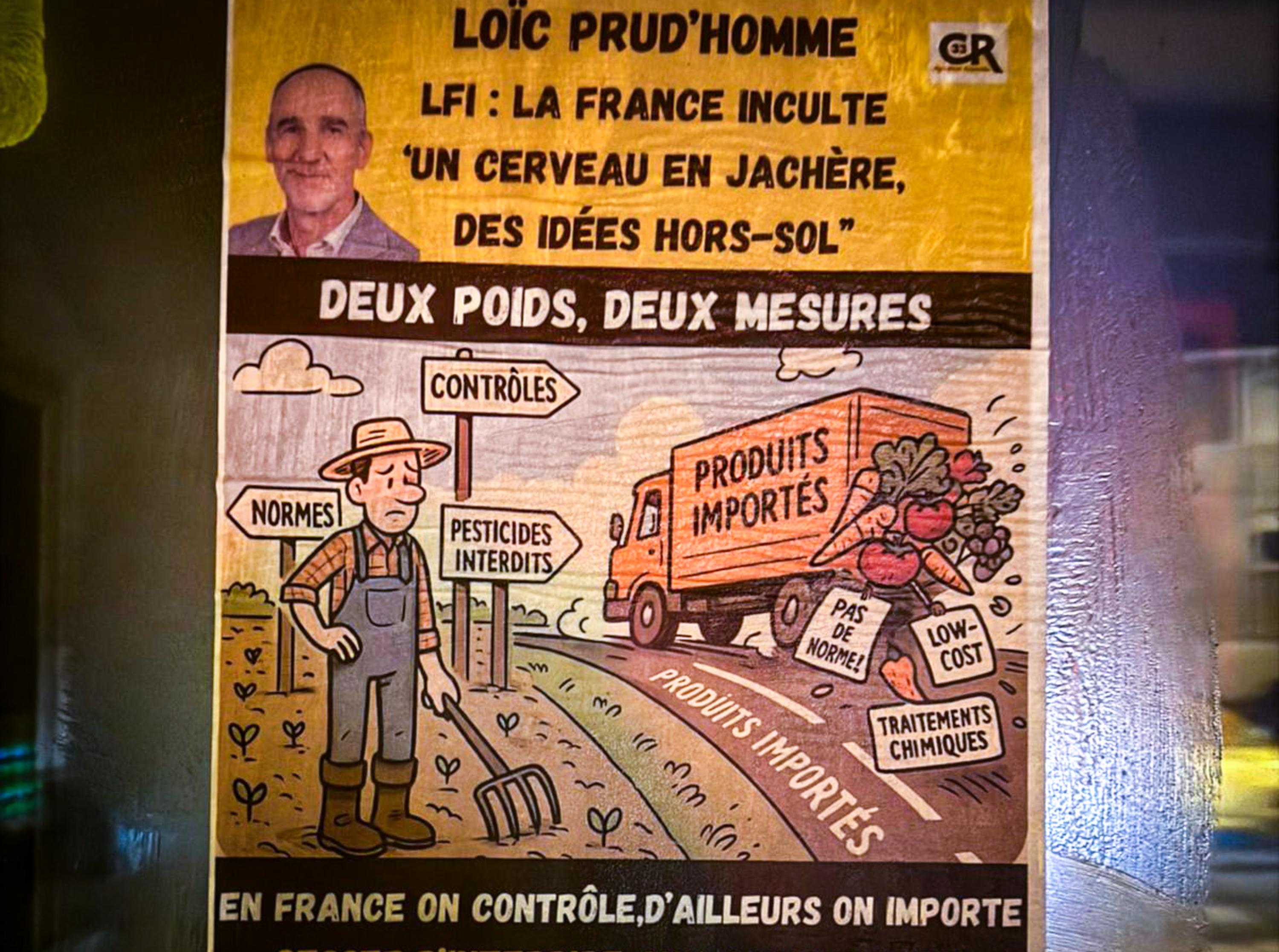 «On a seulement touché son orgueil» : à Bordeaux, des agriculteurs revendiquent la dégradation de la permanence d’un député LFI