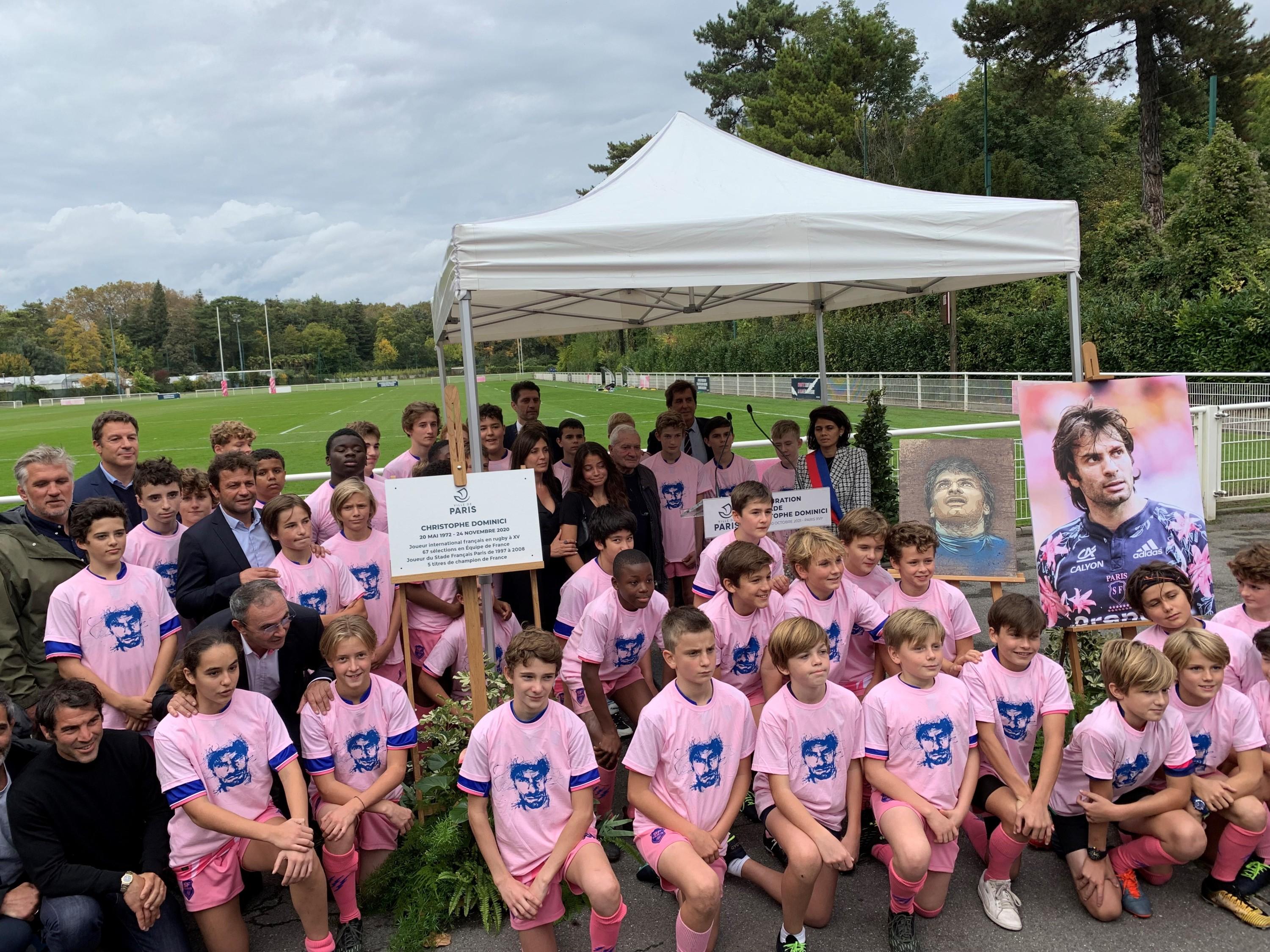 Forte émotion à l'inauguration du stade Christophe-Dominici, qui «fait désormais partie du patrimoine de Paris»