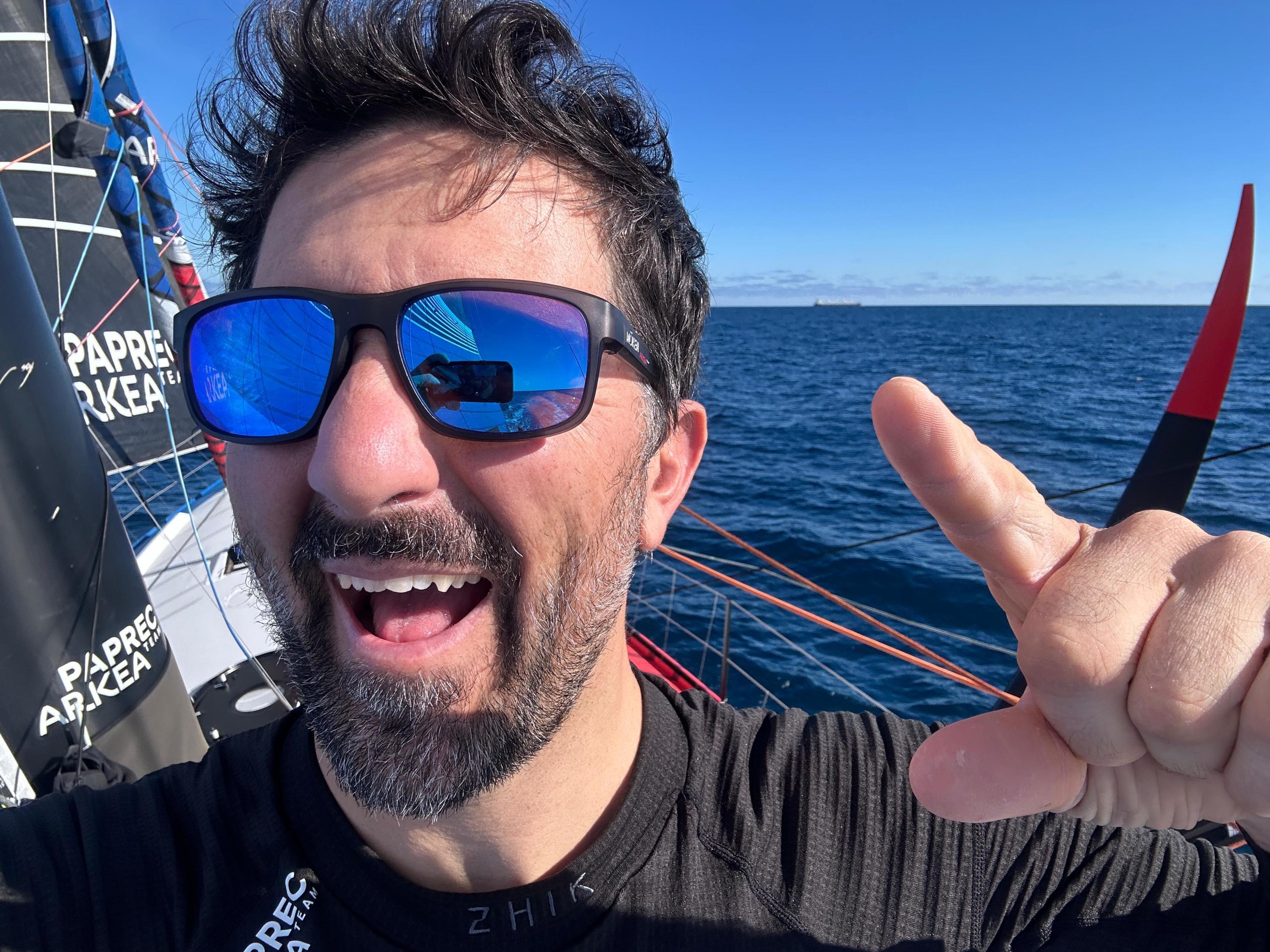 Yoann Richomme au Figaro : «C’est génial, ce Vendée Globe, je m’éclate…»