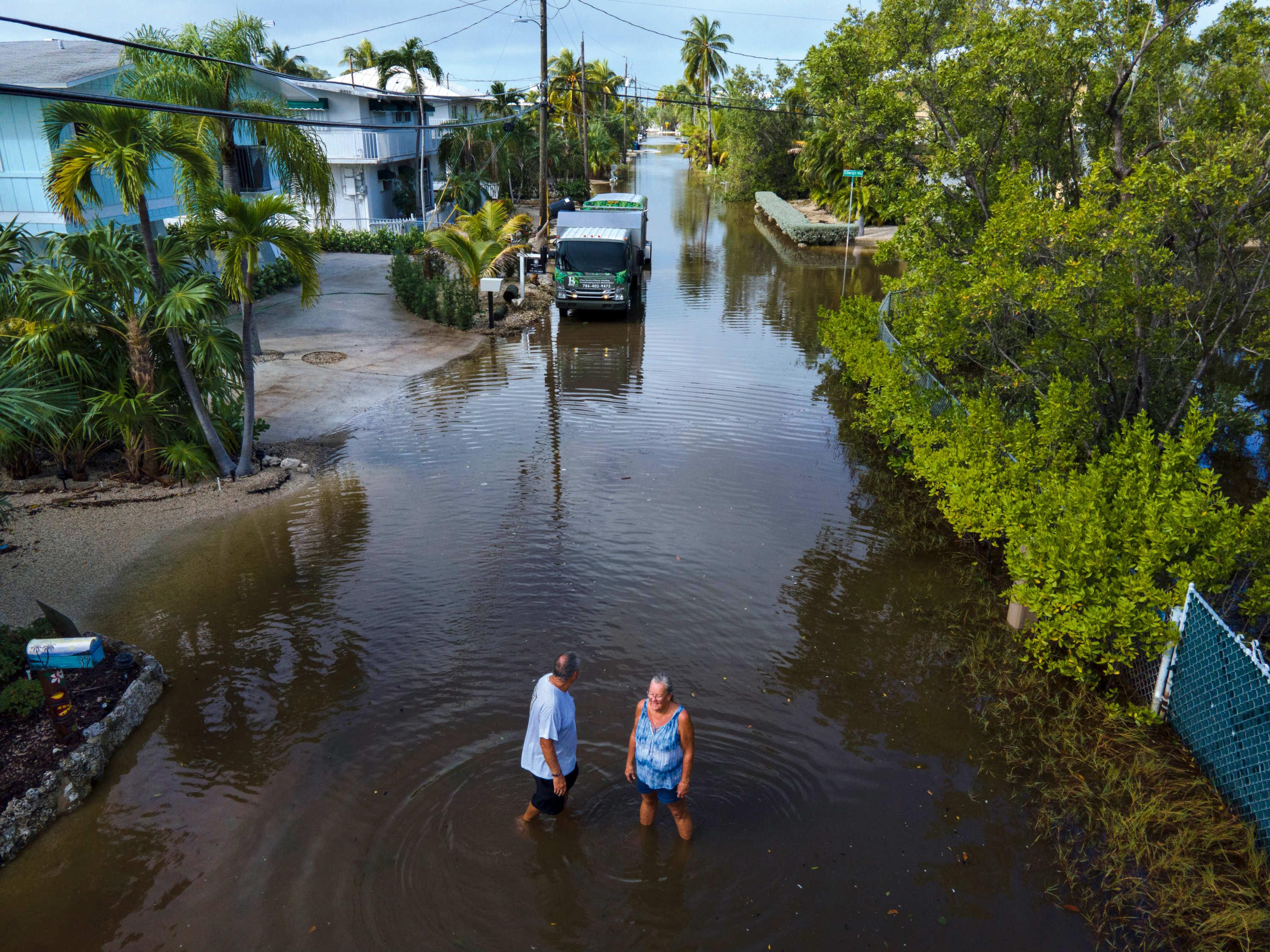 «Reconstruire, on a ça dans le sang»: la Floride bientôt sous les eaux