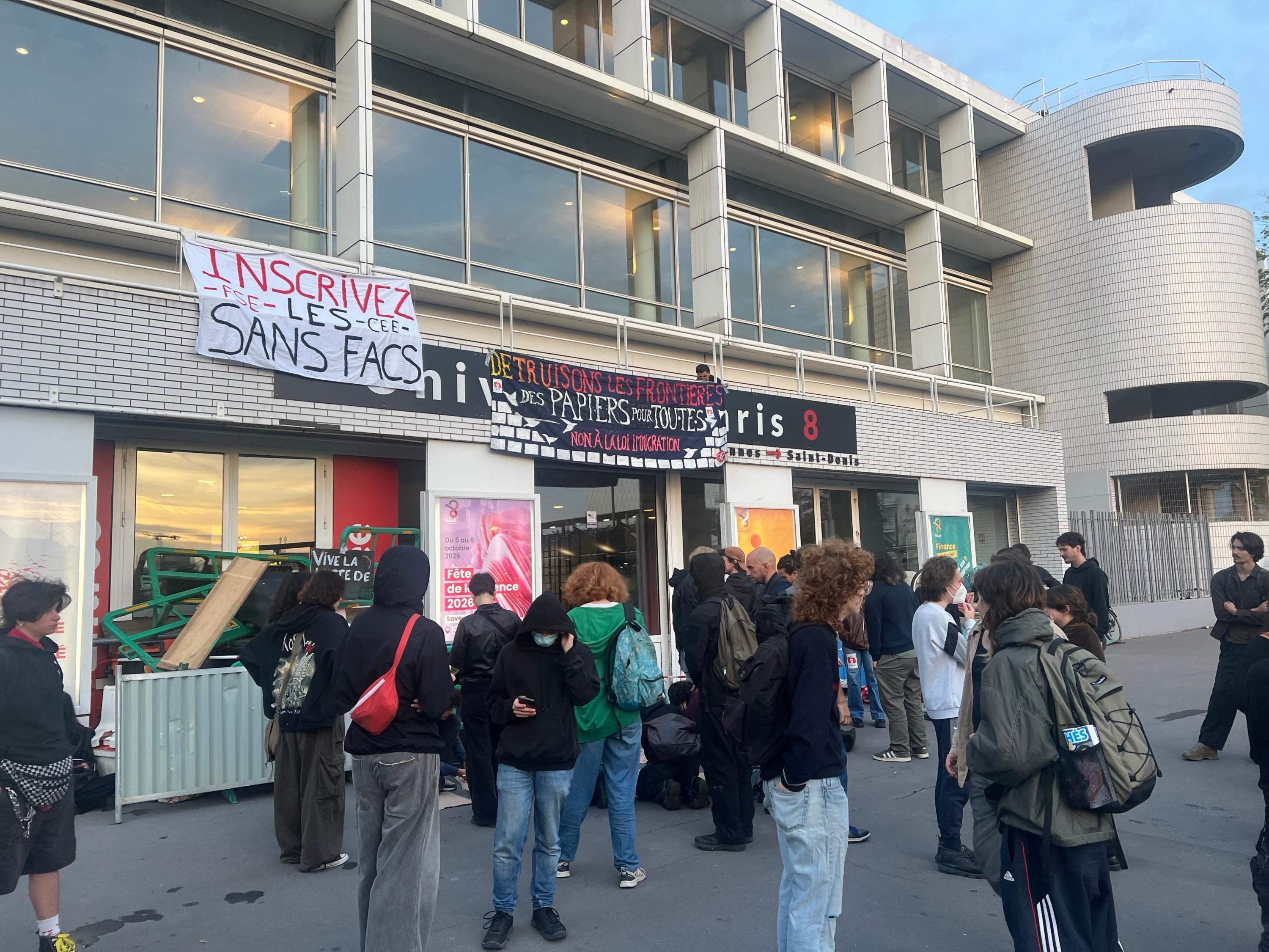 Blocages d’universités : des élèves de Paris 8 privés de vacances pour rattraper les heures perdues