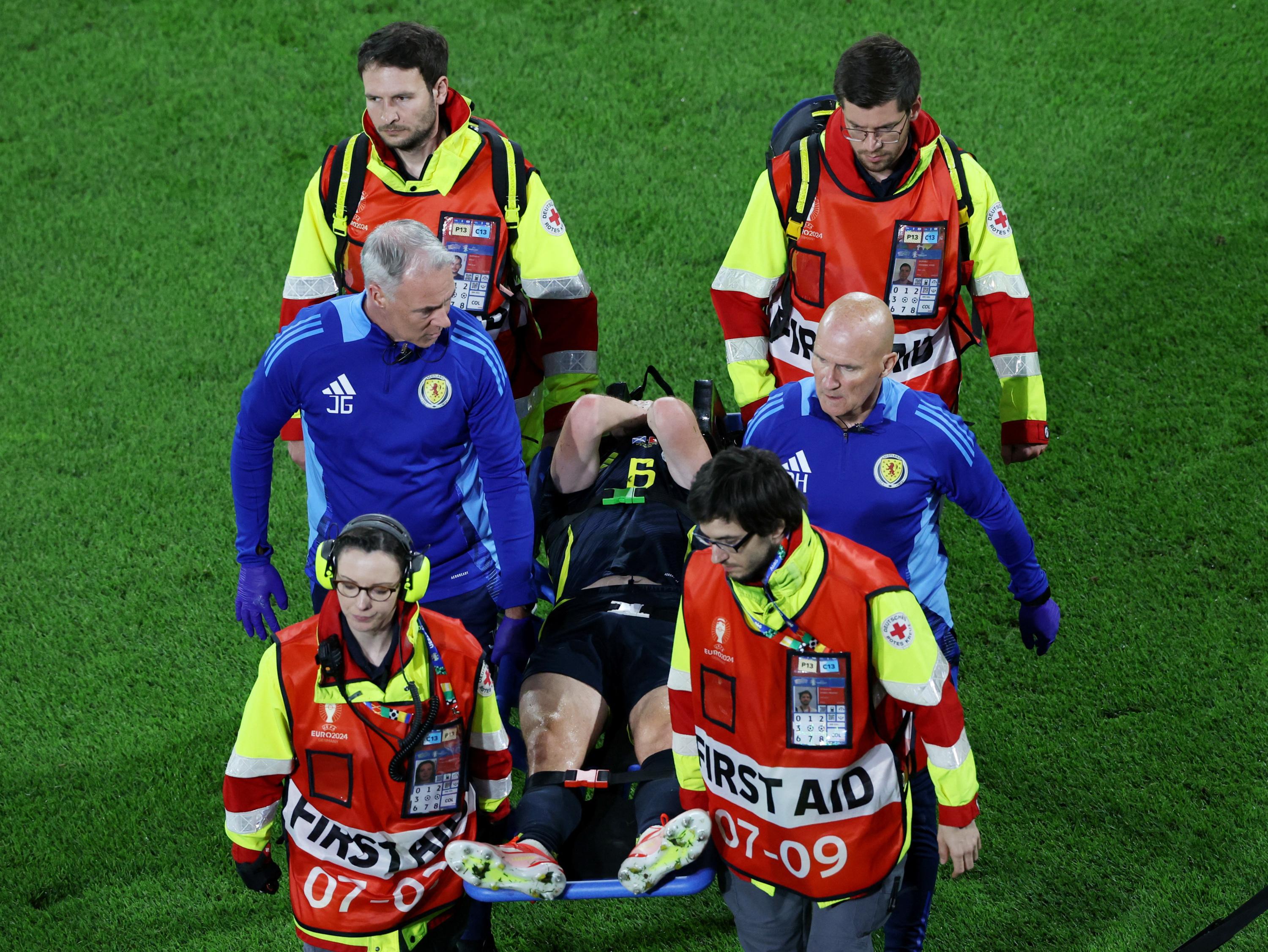 Euro 2024 : l'Écosse perd Kieran Tierney sur blessure