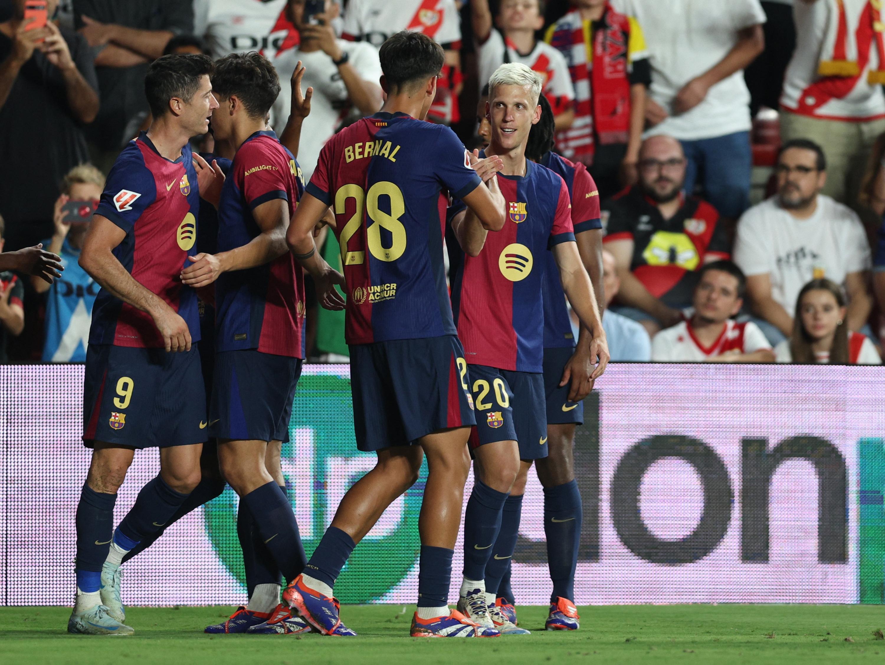 Liga : Olmo décisif pour sa première, le Barça se défait du Rayo Vallecano