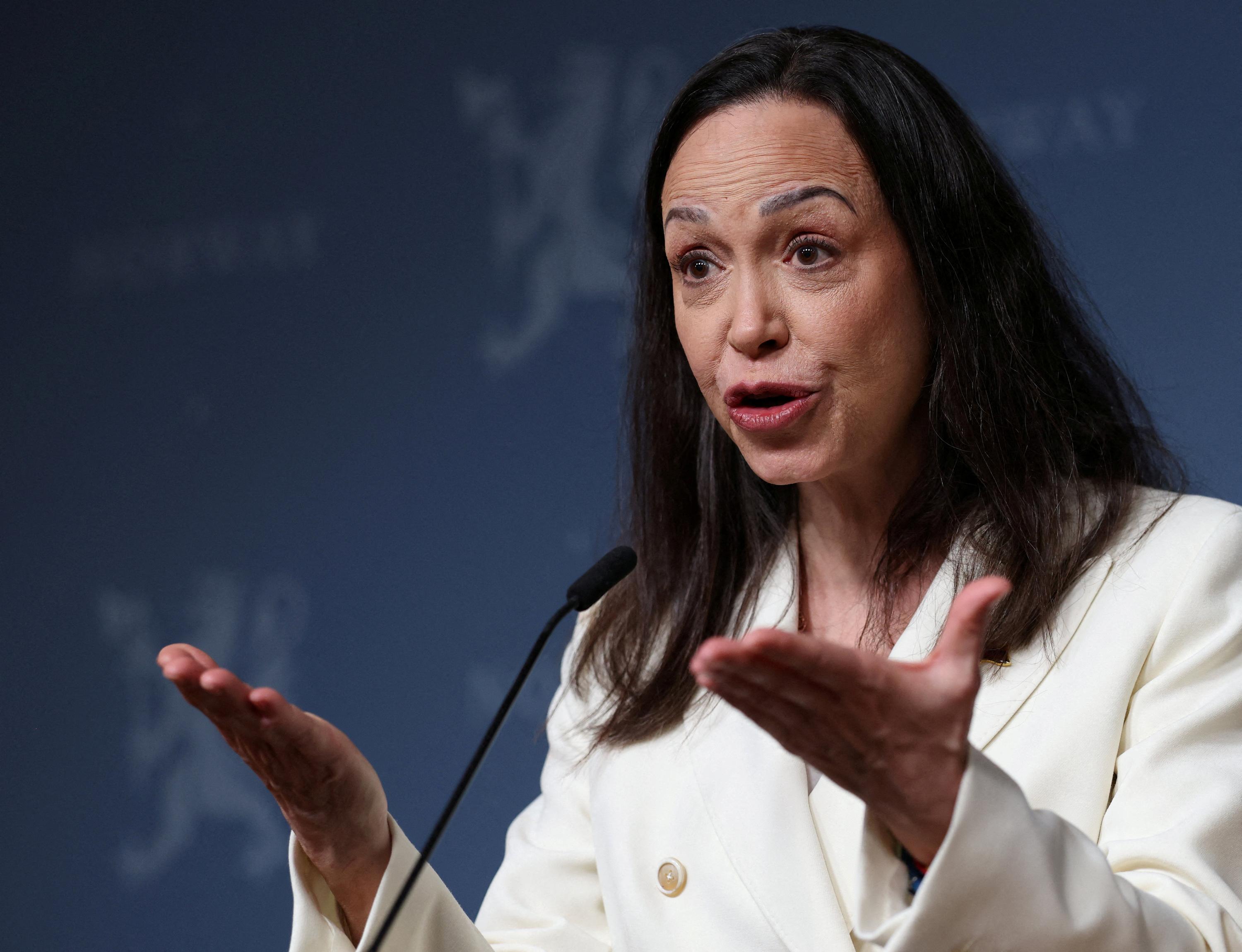 Pétrole : l’opposante María Corina Machado veut faire du Venezuela «le centre énergétique» des Amériques