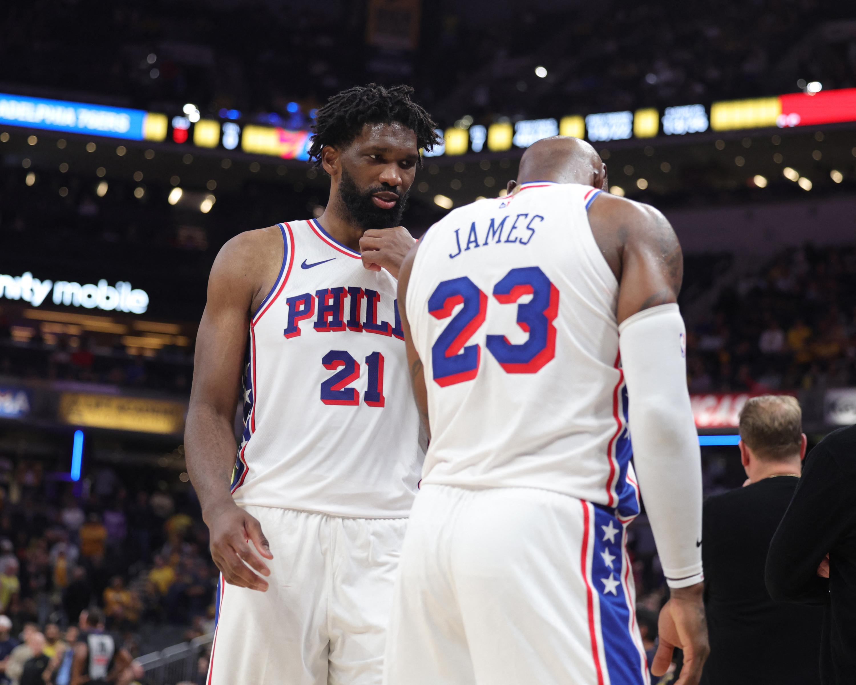 NBA : Embiid et LeBron ménagés avec Philadelphie