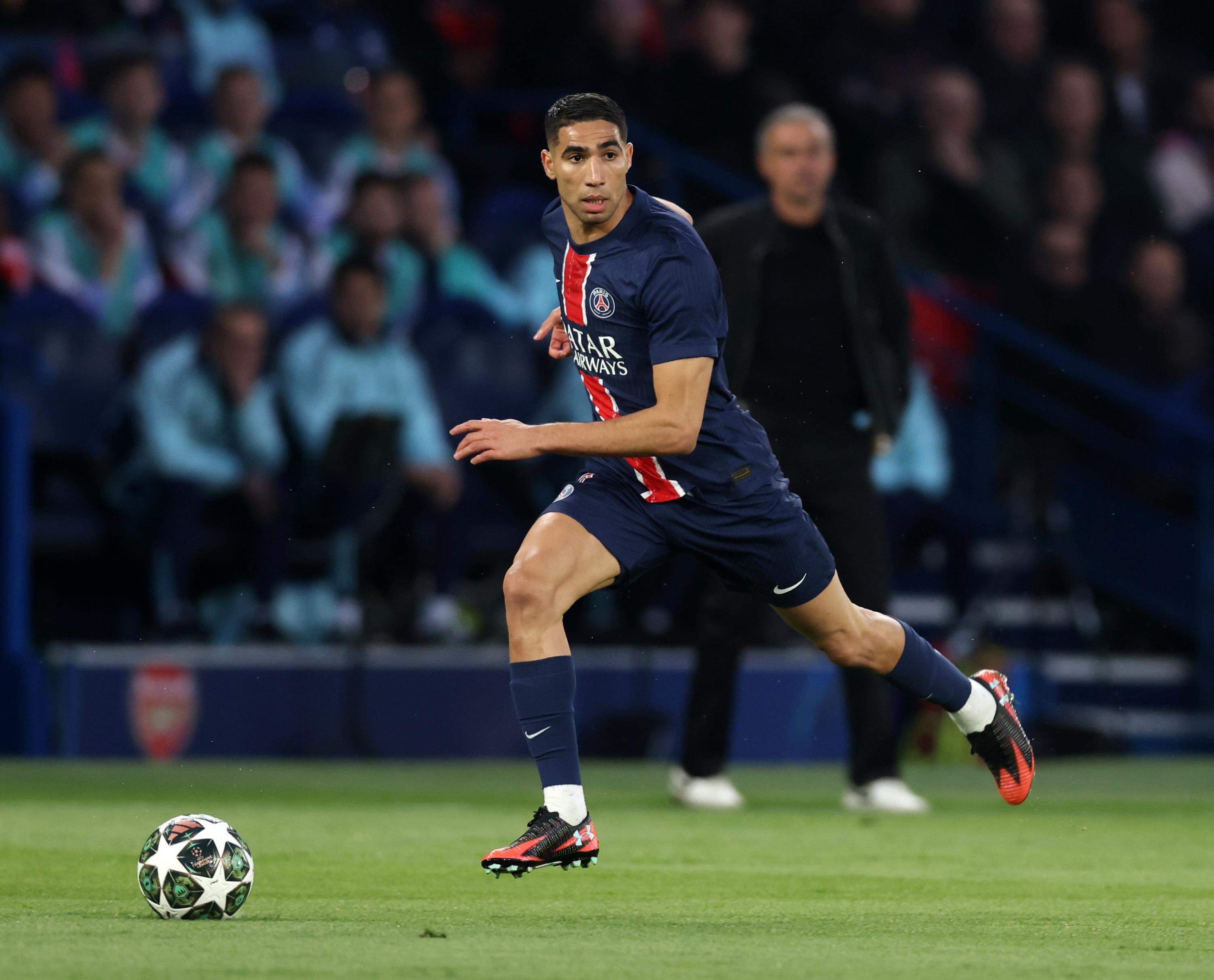 Ligue 1 : Achraf Hakimi remporte le prix Foé du meilleur joueur africain du championnat de France