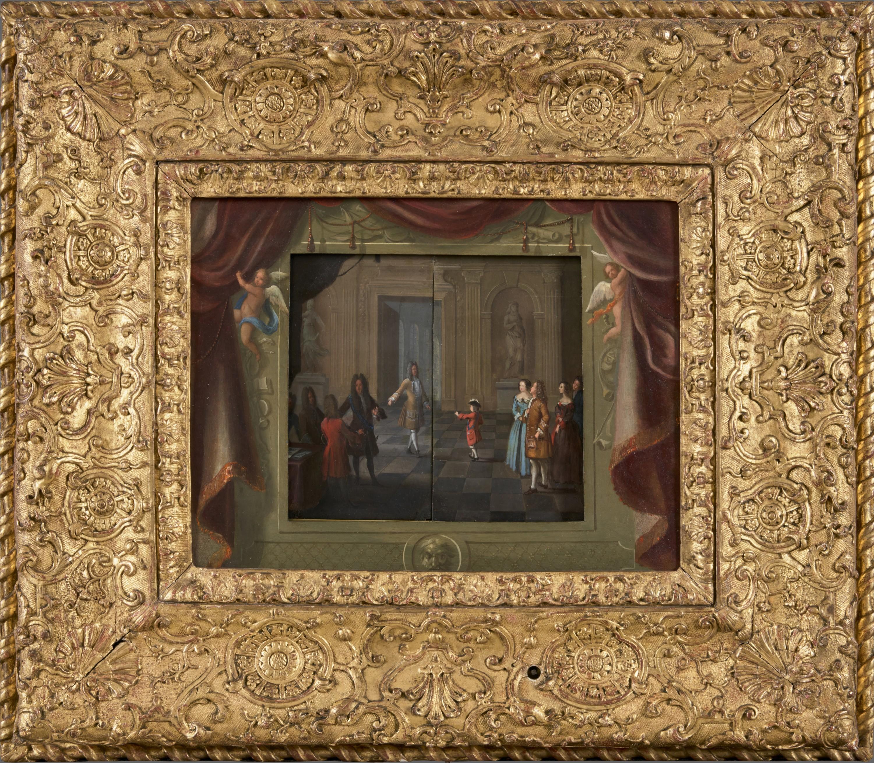 Un tableau mécanique sur l’éducation de Louis XV exposé au château de Versailles