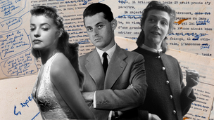 Jeanne Moreau, Louise de Vilmorin et Roger Nimier au cinéma