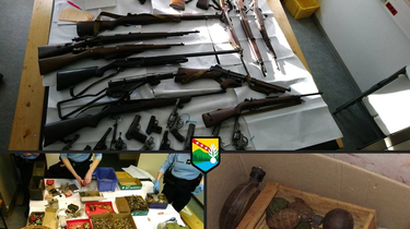 Vosges : un arsenal de guerre retrouvé au domicile d'un octogénaire