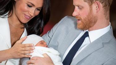 Meghan Markle, le prince Harry et Archie.