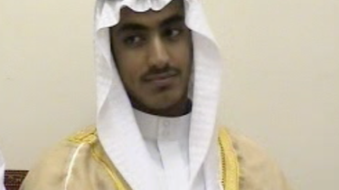 Hamza, le fils d'Oussama Ben Laden dans une photo donnée le 1er novembre 2017 par la CIA.