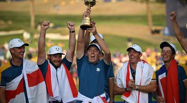 Ryder Cup : l'Europe reprend le trophée aux Etats-Unis