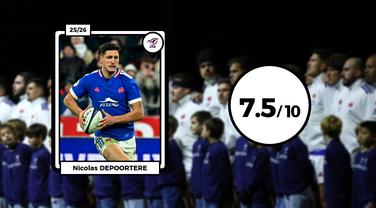 Le carnet de notes du XV de France : Depoortere et Jegou marquent des points, Ntamack en retrait, Fickou transparent