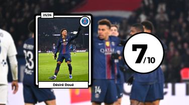 Les notes de PSG-Paris FC : Dembélé-Doué de retour, Ikoné fantomatique et Geubbels en trompe-l’œil