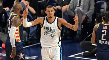 «Il a donné le ton» : comment Victor Wembanyama a sauvé le All-Star Game de la NBA