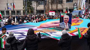 «Mort à la République islamique», «Vive le chah» : des slogans antigouvernementaux scandés en Iran après des rassemblements à l’étranger