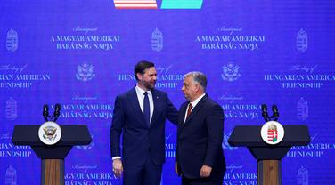«Nous voulons votre victoire et nous nous battons ici avec vous»: JD Vance à Budapest pour sauver Viktor Orban