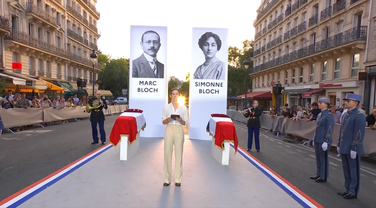 Panthéonisation de Marc Bloch : les moments marquants de la cérémonie en images
