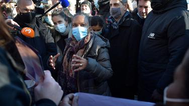 Présidentielle : à Saint-Denis, Christiane Taubira veut prouver qu'elle est «déterminée»