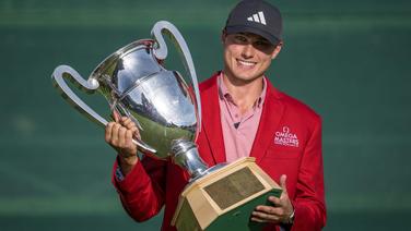 DP World Tour : le prodige Aberg remporte son premier titre à Crans-sur-Sierre